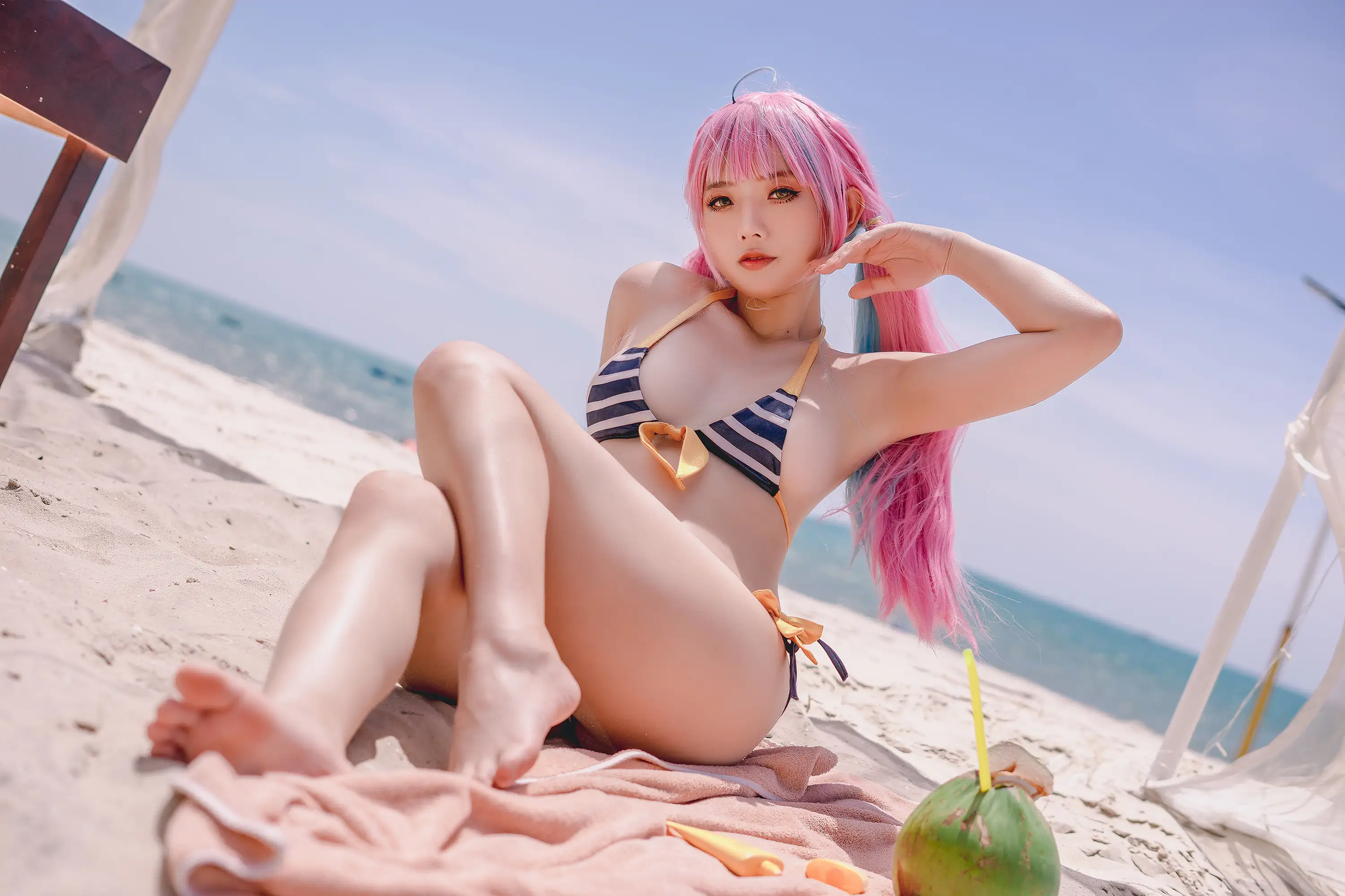 Messie Huang NO.027 Aqua Bikini [34P 61MB] - 第4张