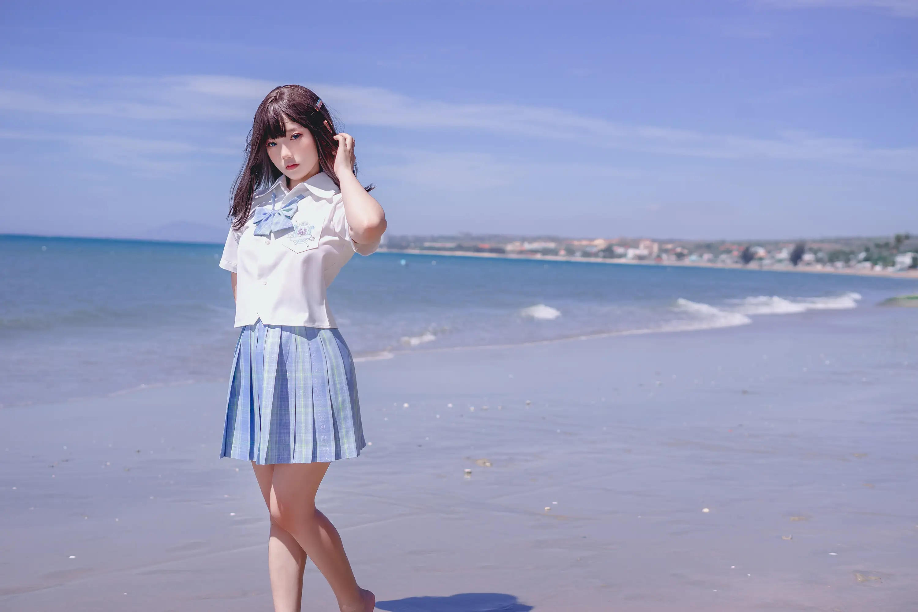 Messie Huang NO.054 Seifuku [20P 54M] - 第1张