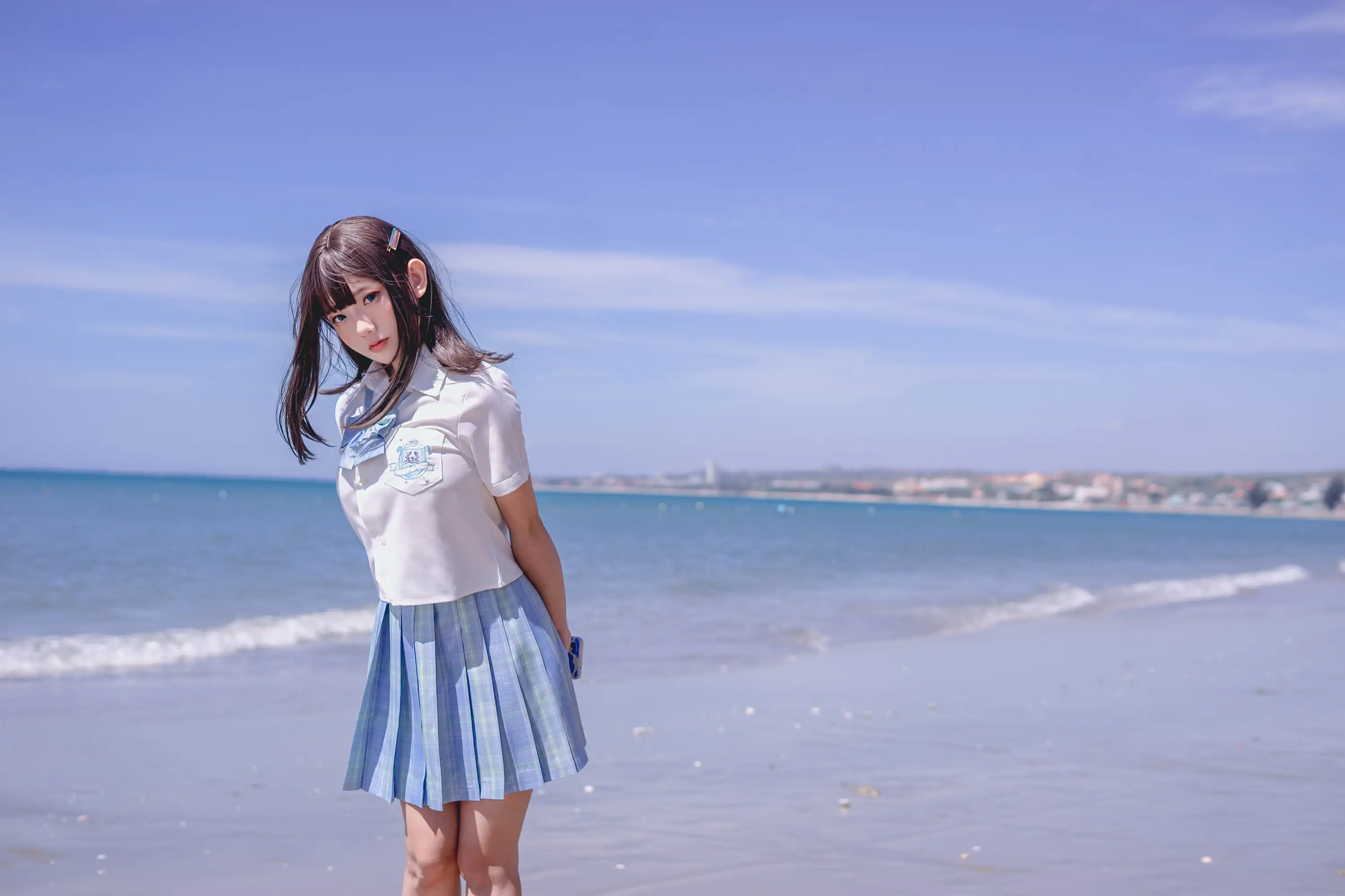 Messie Huang NO.054 Seifuku [20P 54M] - 第2张