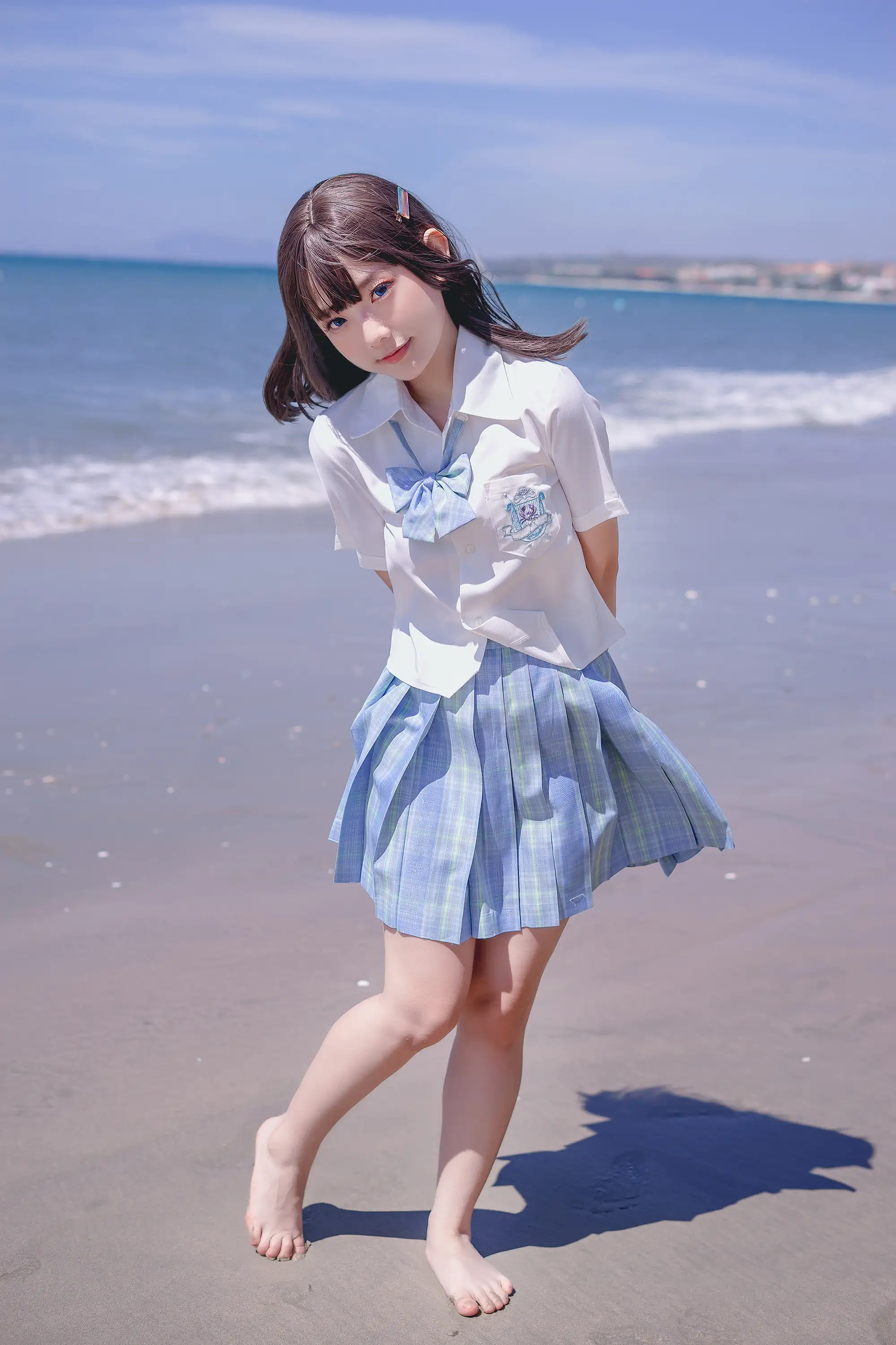 Messie Huang NO.054 Seifuku [20P 54M] - 第3张