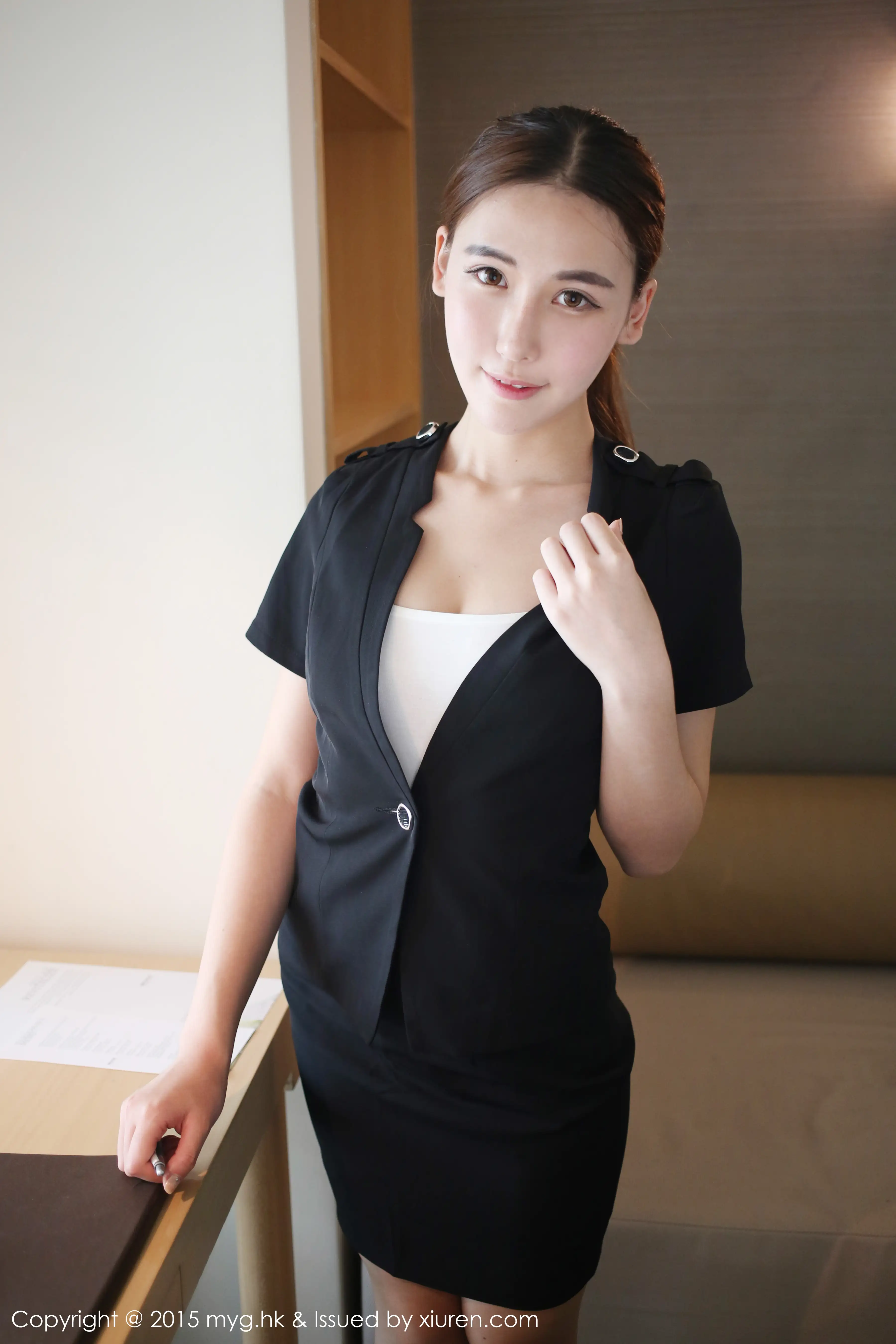 MyGirl美媛馆 2015.10.11 VOL.161 熊吖BOBO [40+1P-139M] - 第3张