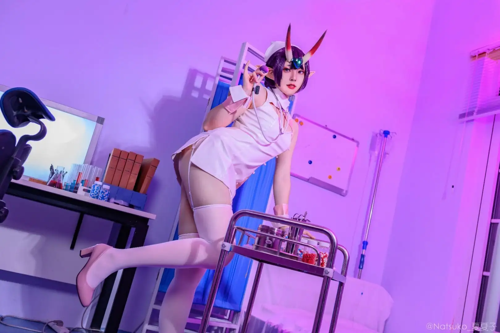 Natsuko夏夏子 NO.020 Shuten Douji Nurse[12P-2.4M] - 第1张