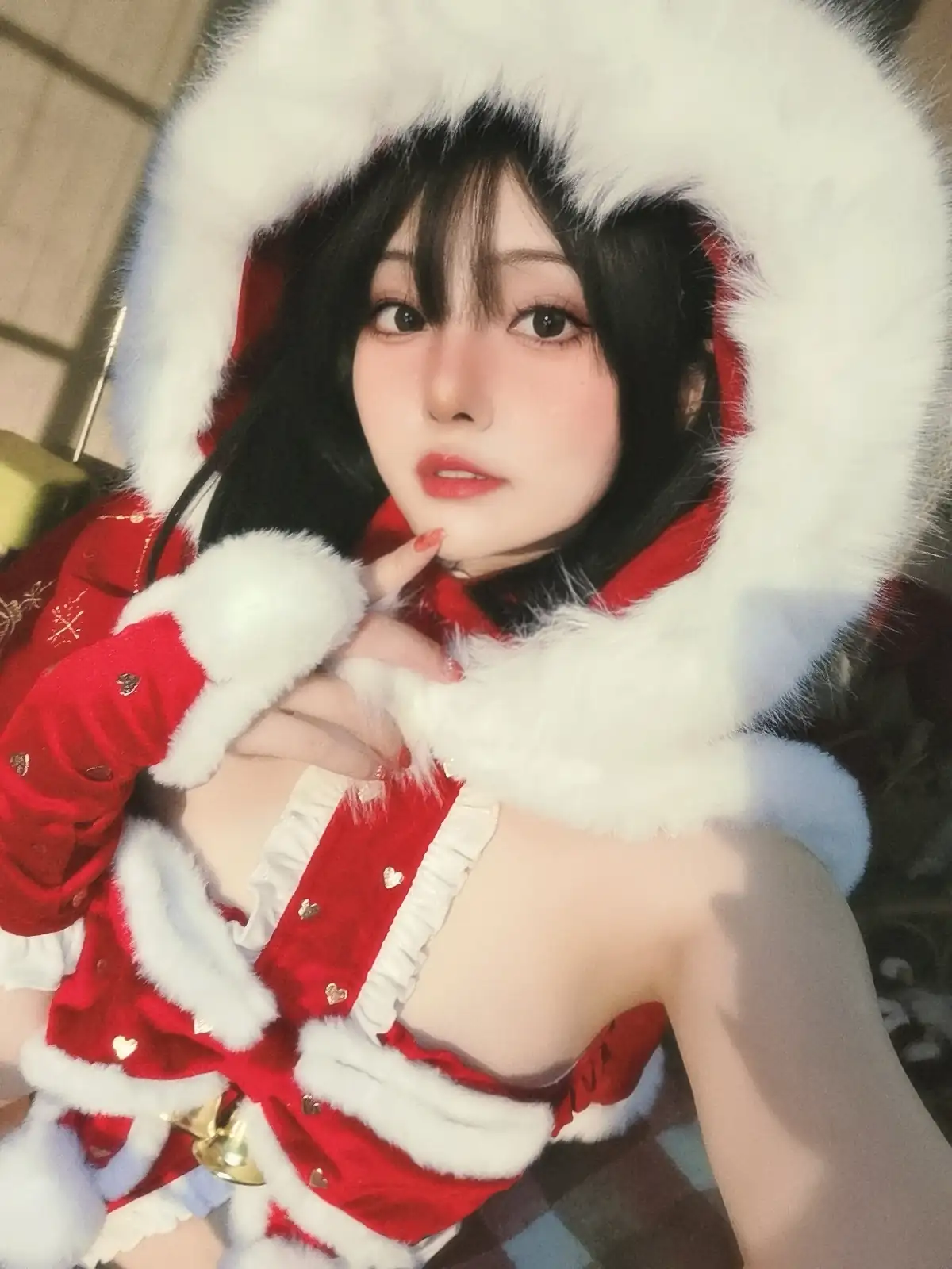Natsuko夏夏子 NO.024 私房34【Natsuko】圣诞雪精灵 [48P1V 590MB] - 第12张