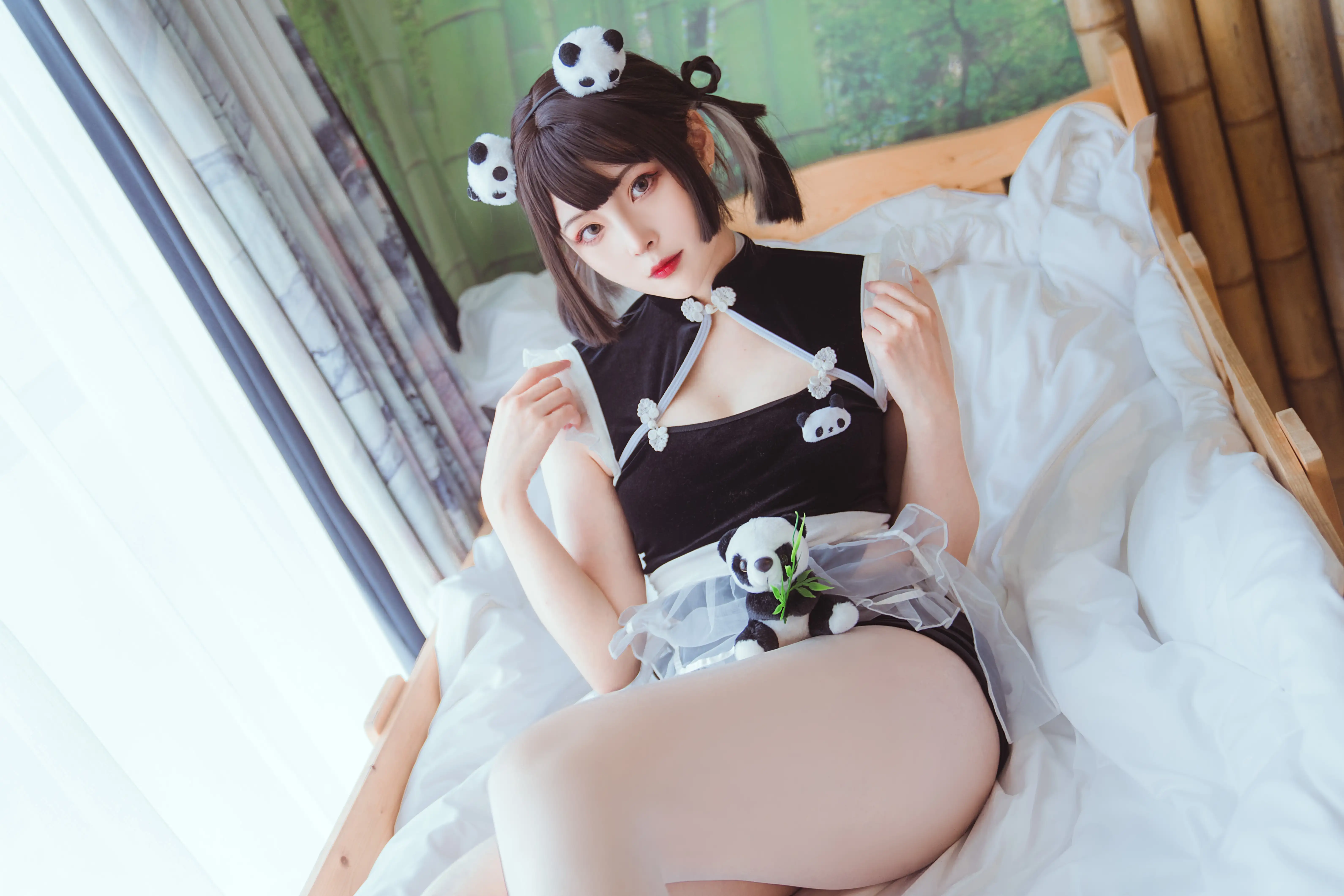 Natsuko夏夏子 NO.034 熊猫女仆64P1V [48P-1V 372.06 MB] - 第7张