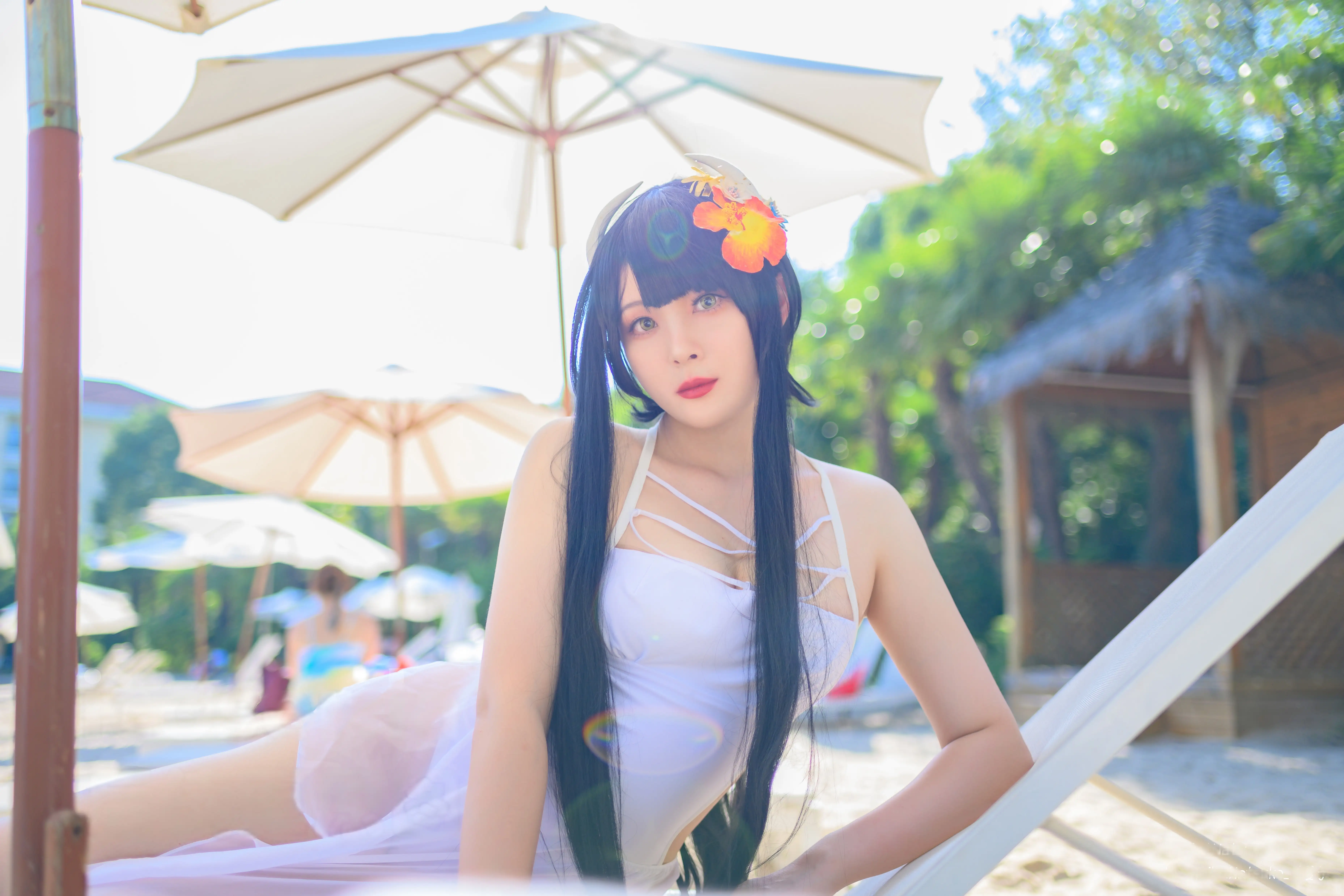 Natsuko夏夏子 NO.052 碧蓝航线 比叡泳装[55P-464.1M] - 第2张