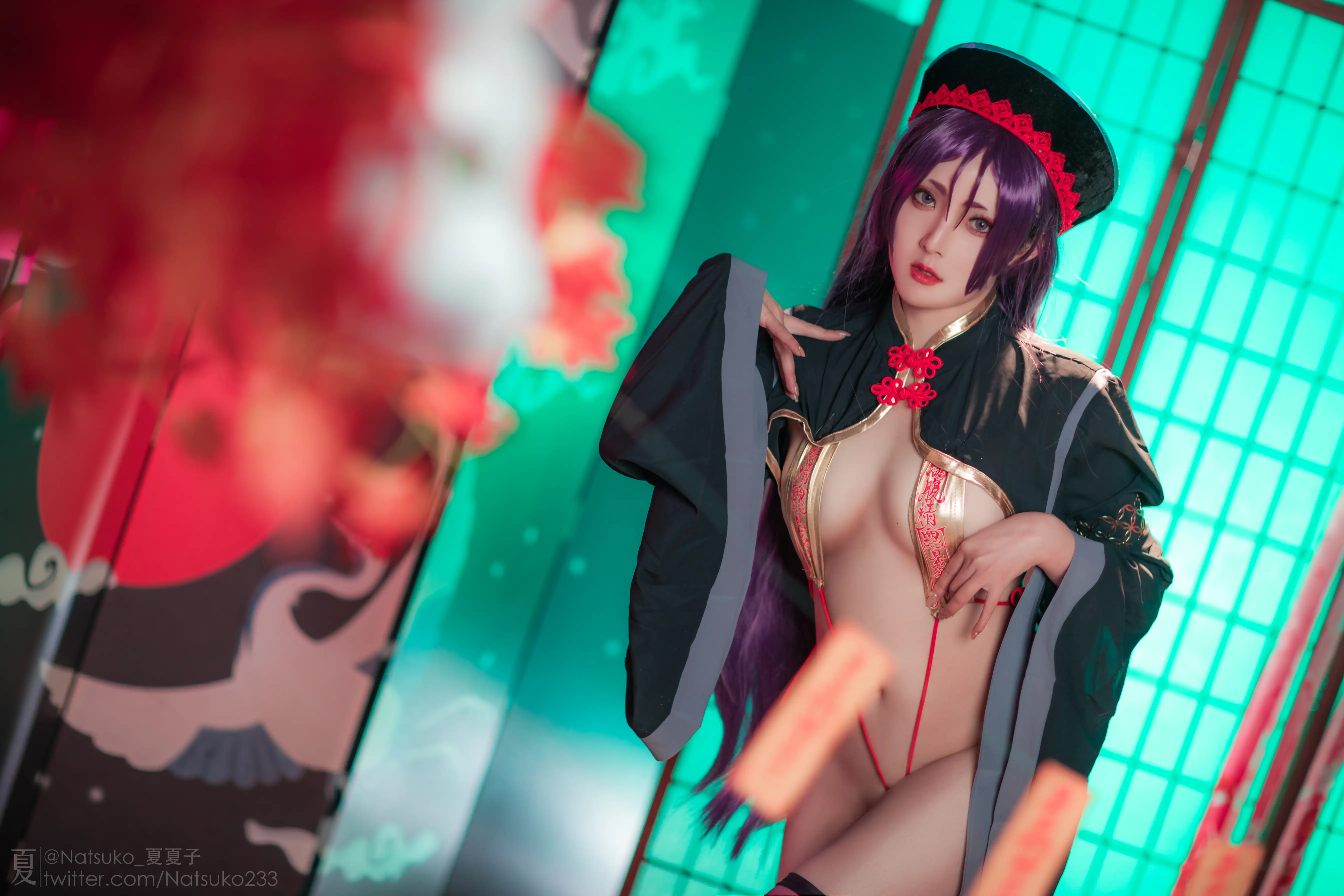 Natsuko夏夏子 NO.067 FGO 源赖光 僵尸同人[51P 410M]