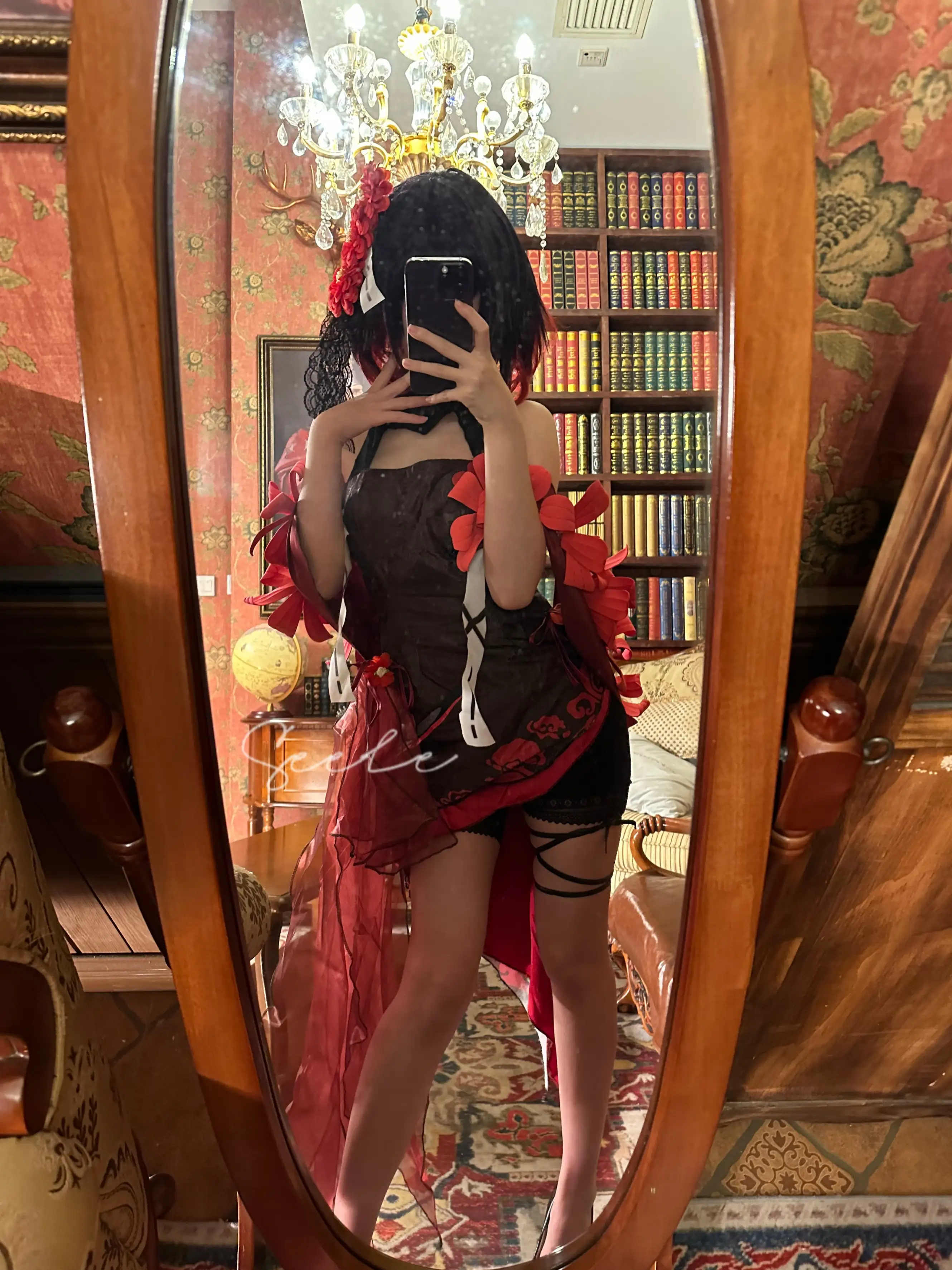 Seele麦麦 NO.002 黑希旗袍物语 [61P8V 976MB] - 第11张