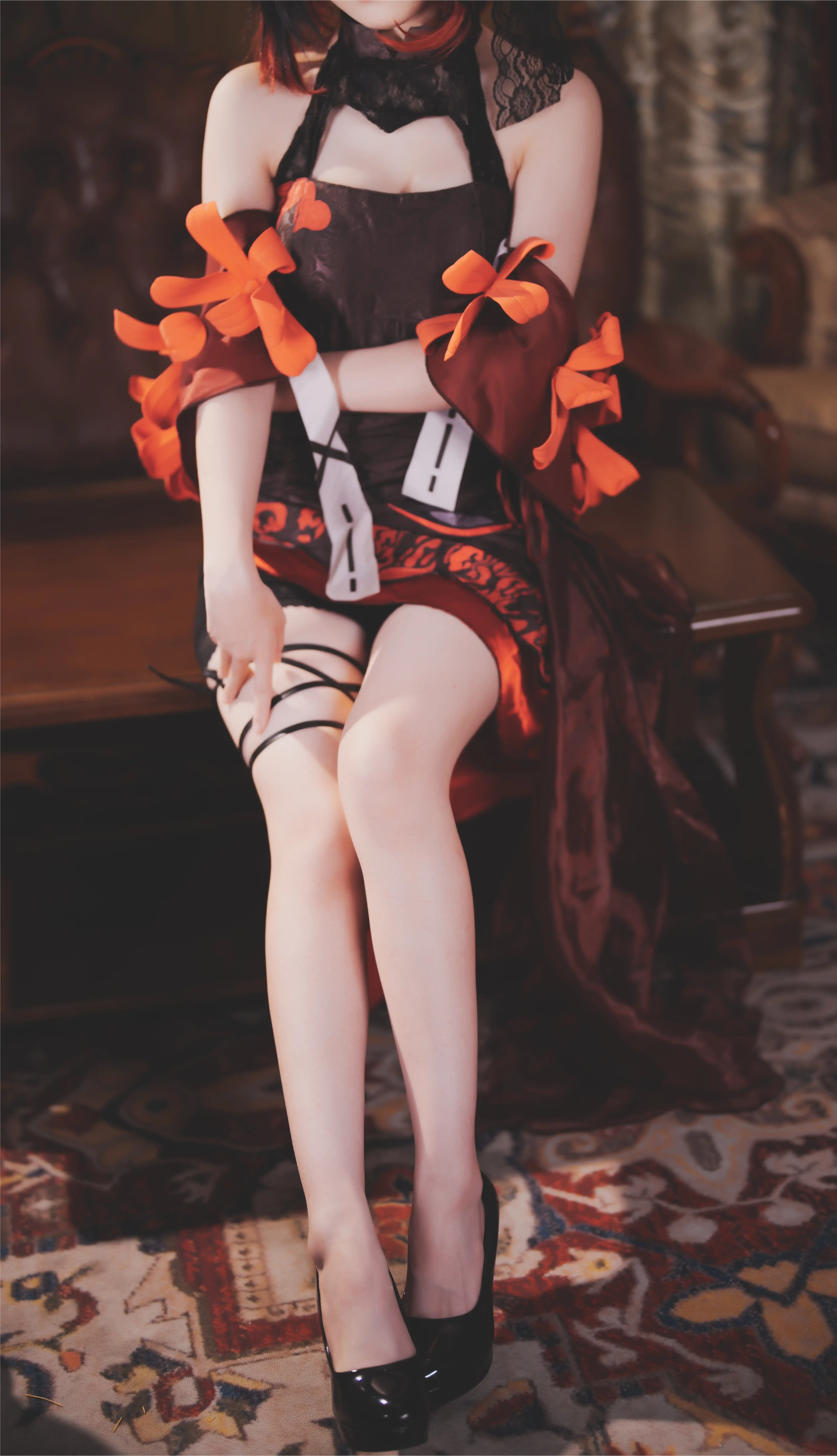Seele麦麦 NO.002 黑希旗袍物语 [61P8V 976MB] - 第2张