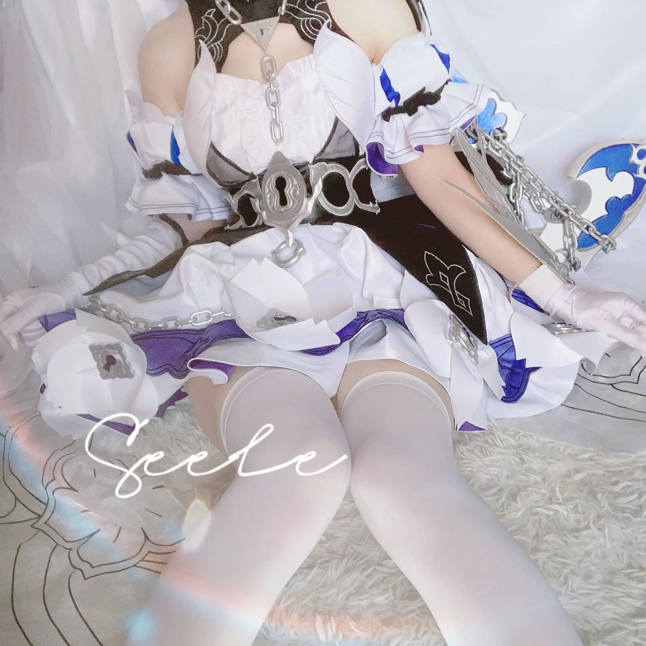 Seele麦麦 NO.008 崩坏3rd希儿彼岸双生cos [86P 544MB] - 第2张