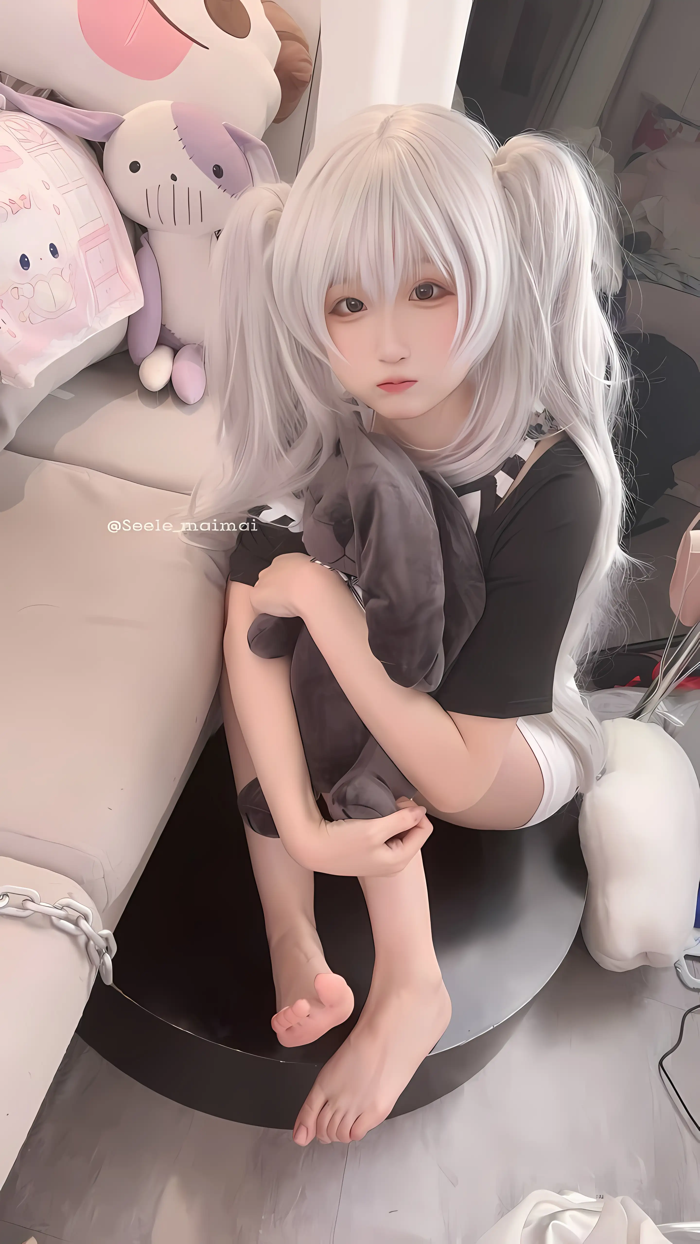 Seele麦麦 NO.021 白色双马尾 [16P 77M] - 第6张