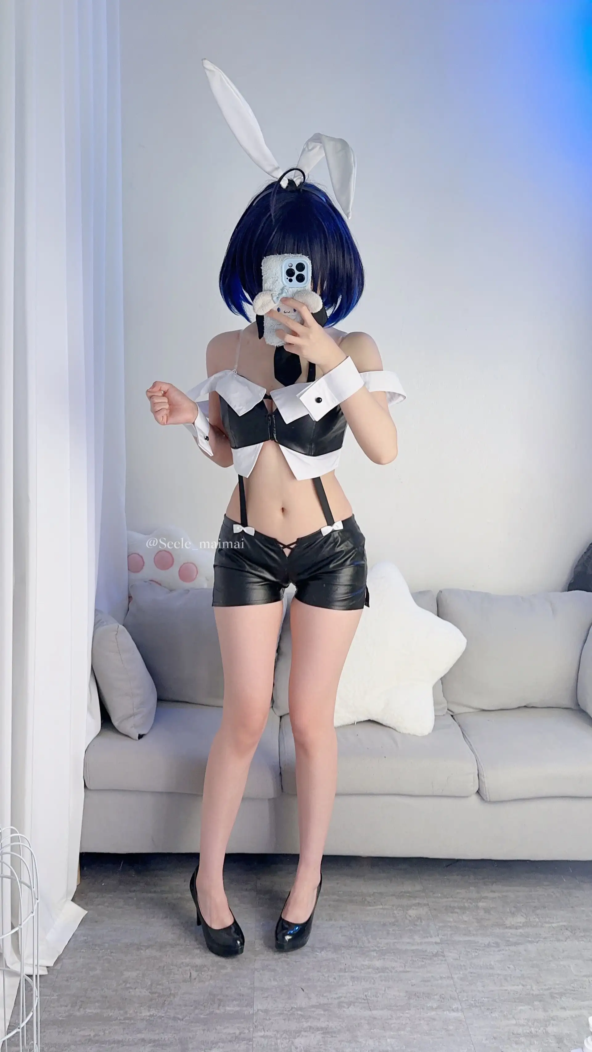 Seele麦麦 NO.025 崩坏3 兔女郎希儿[83P 148M] - 第2张