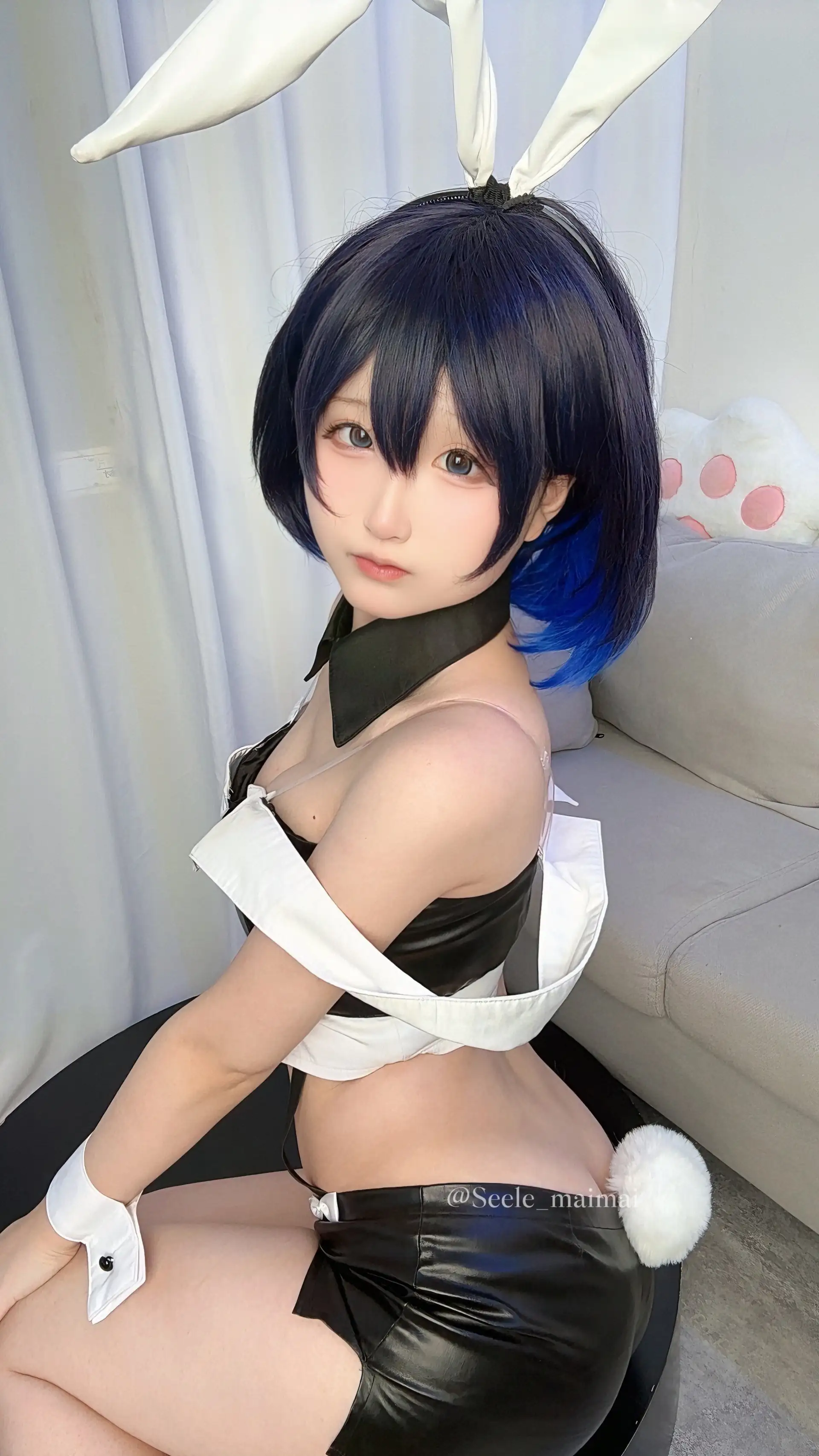 Seele麦麦 NO.025 崩坏3 兔女郎希儿[83P 148M] - 第7张