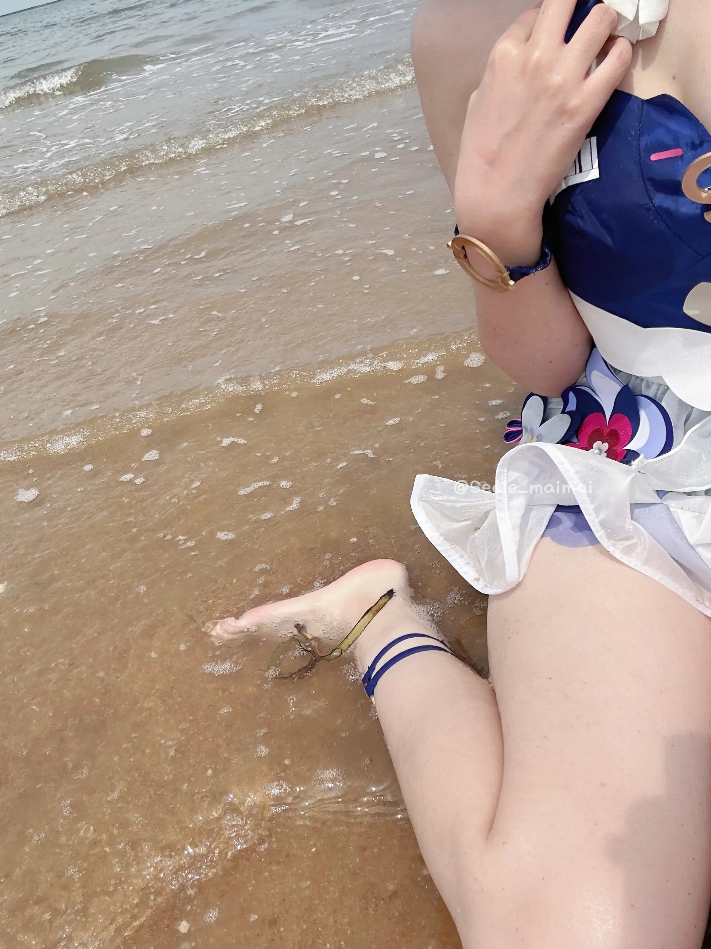 Seele麦麦 NO.028 希尔彼岸浪花物语·海滩 [72P 720M] - 第6张