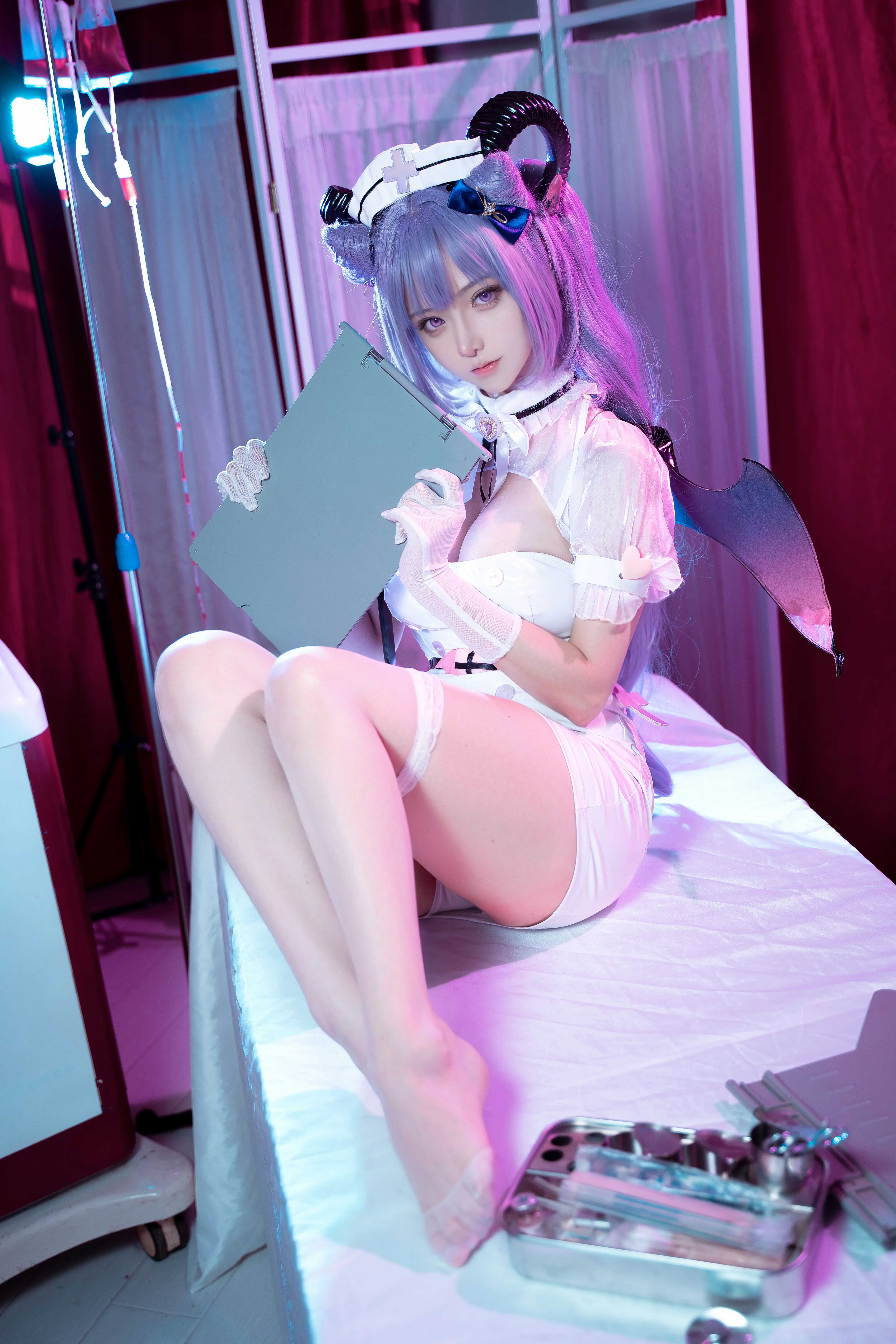 Seya-狮砸 NO.001 刻晴护士 [12P-159MB] - 第8张