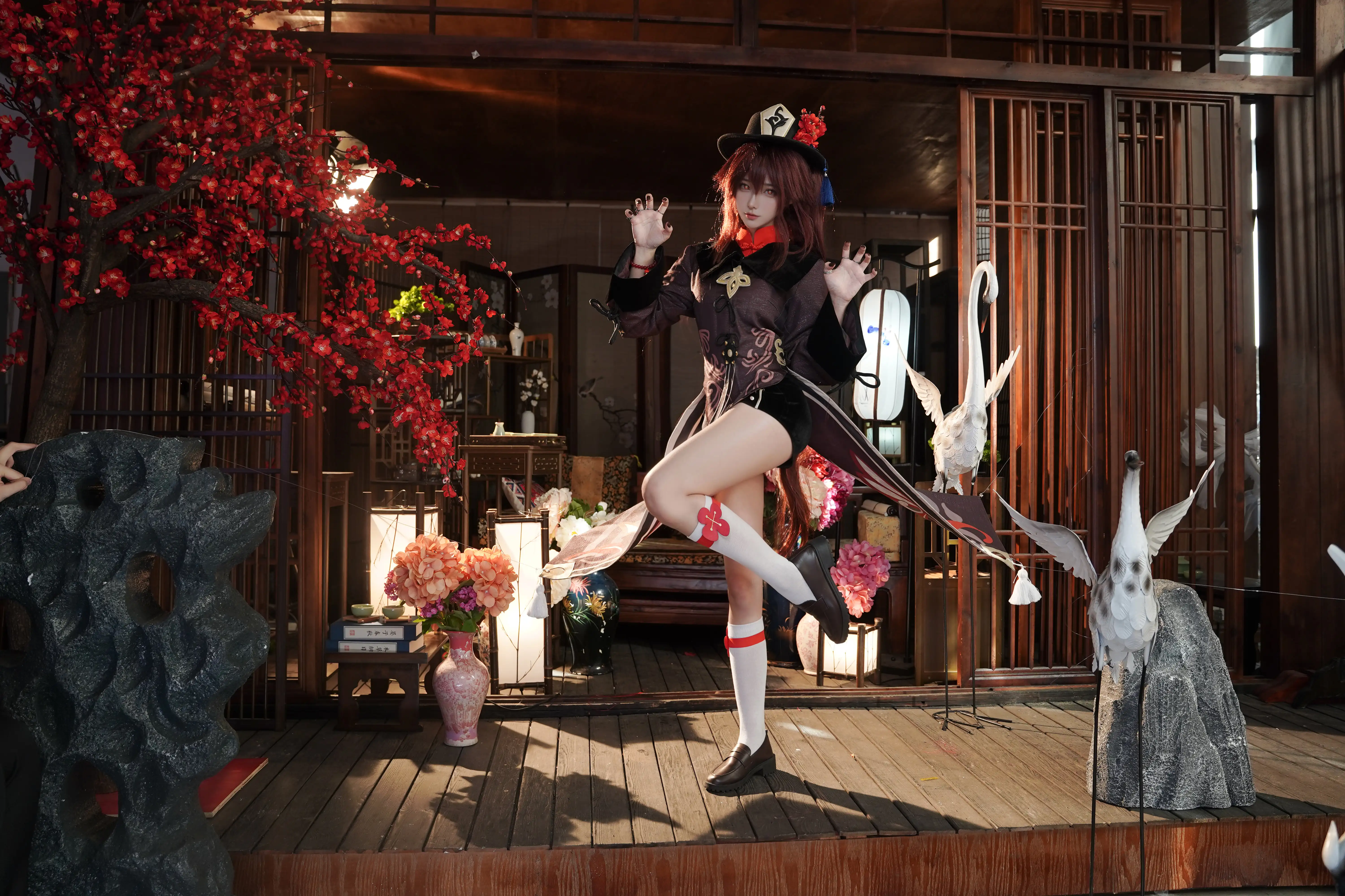 Seya-狮砸 NO.013 原神 胡桃 [9P-118MB]