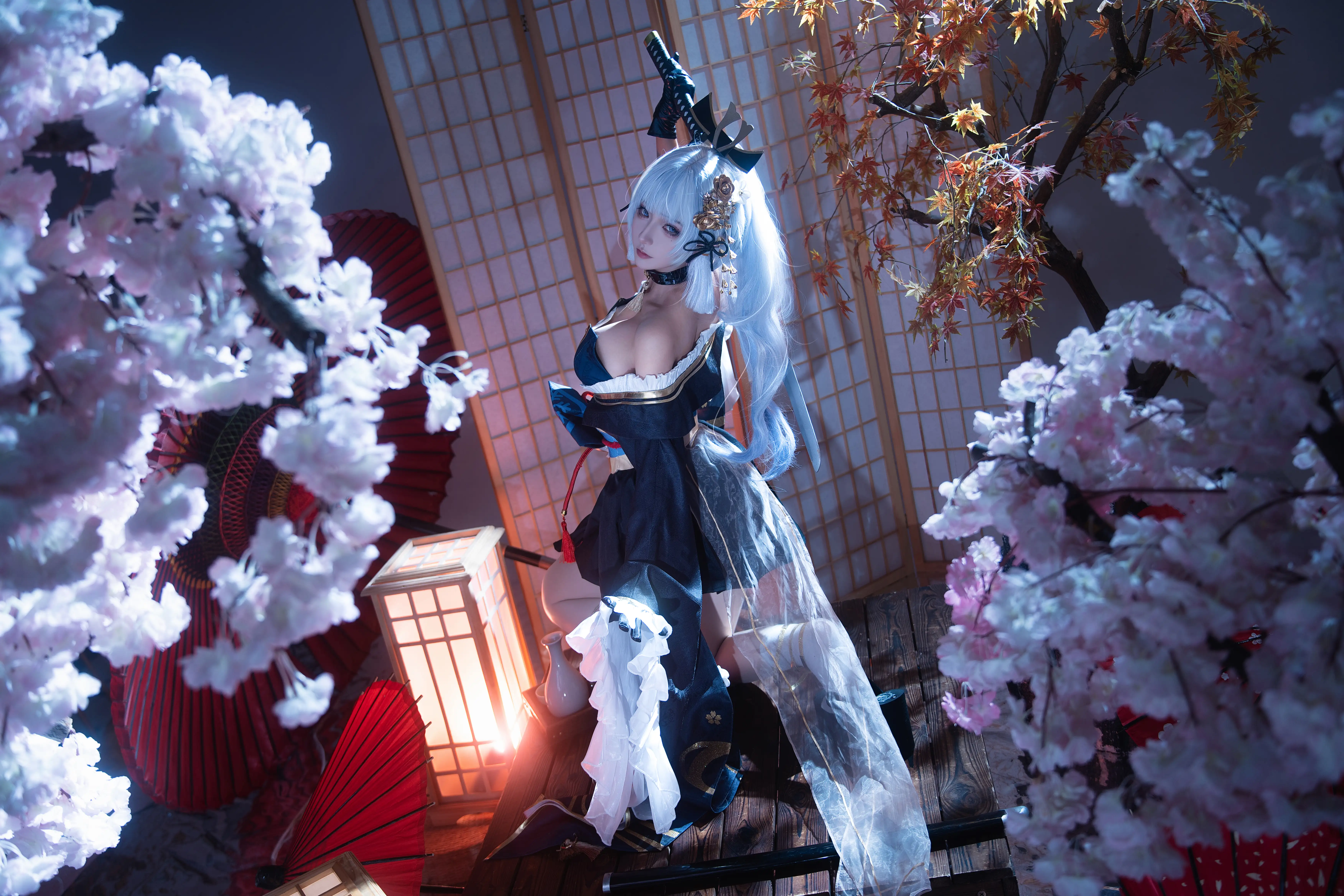 Seya-狮砸 NO.025 原神 神里绫华·霜刃[12P-195.6M] - 第5张