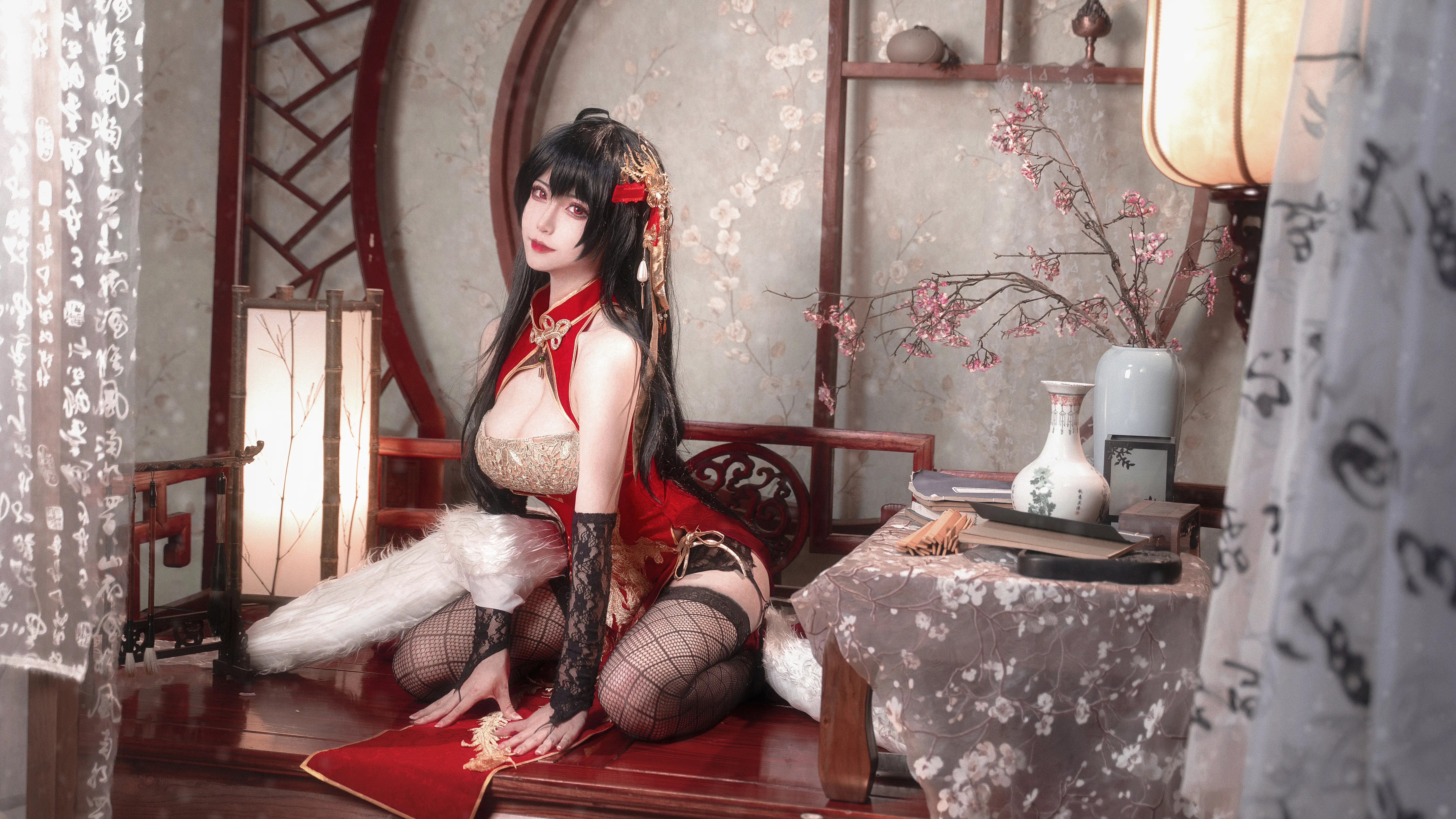 Seya-狮砸 NO.031 碧蓝航线 大凤 旗袍[15P 152.6M]