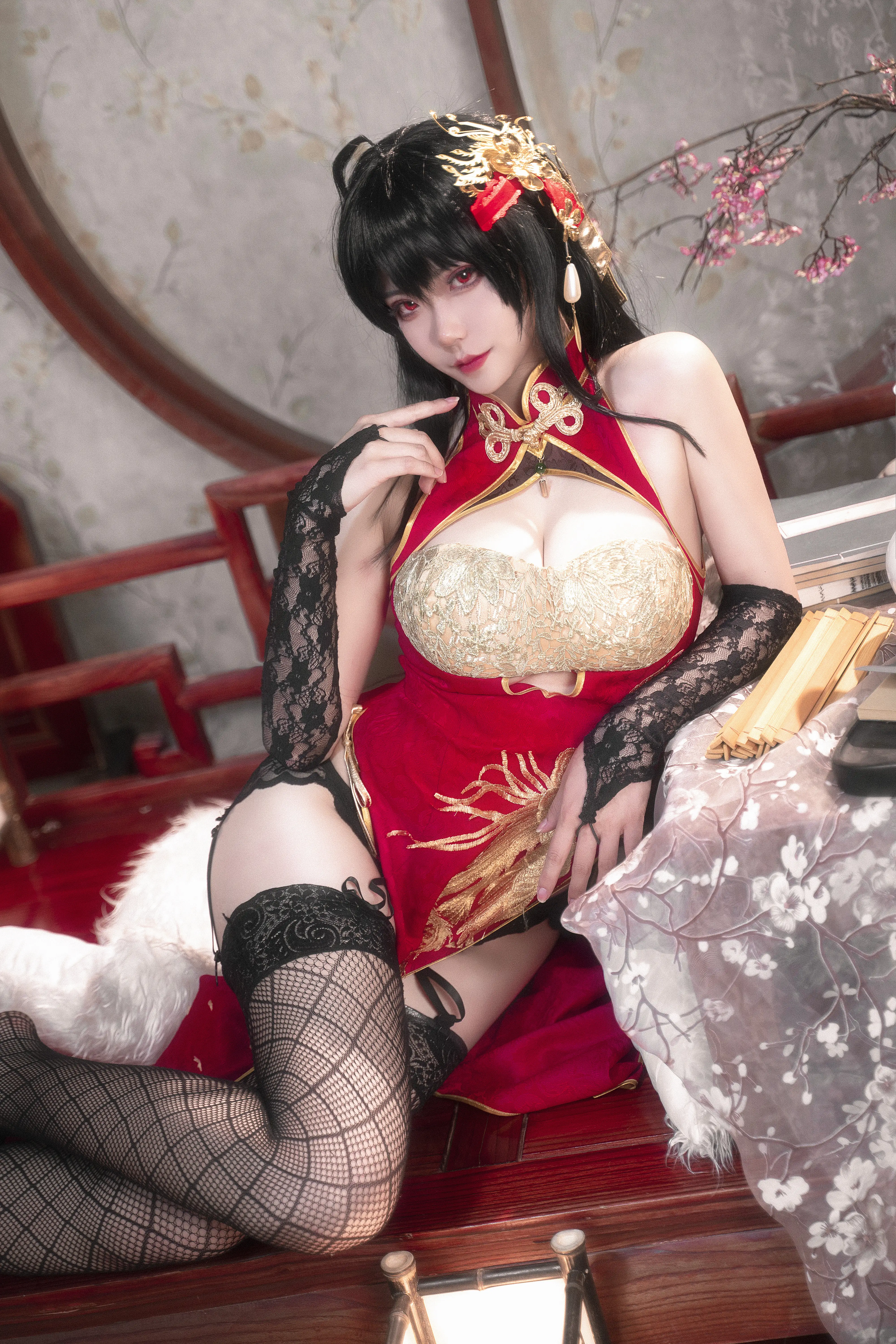 Seya-狮砸 NO.031 碧蓝航线 大凤 旗袍[15P 152.6M] - 第4张