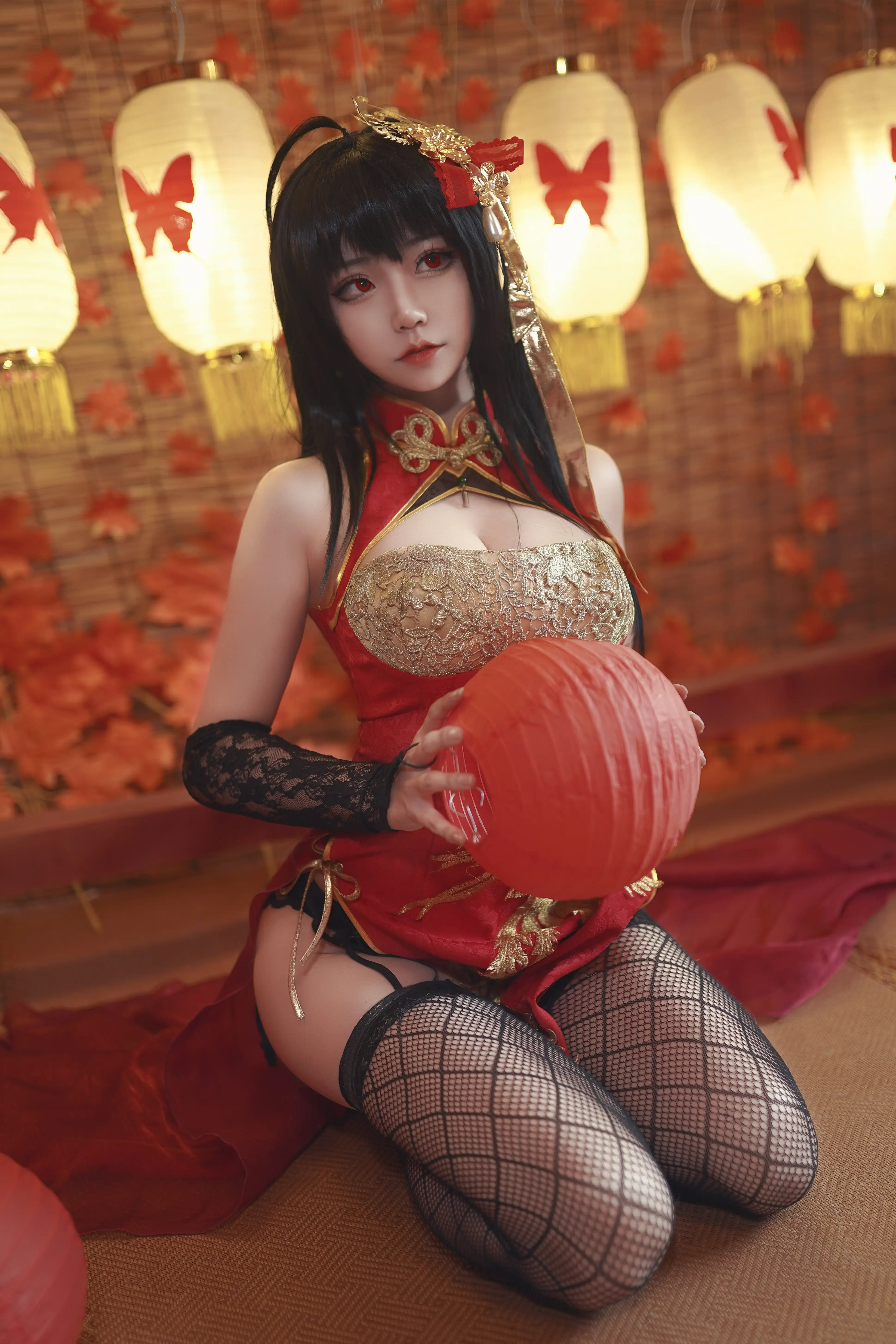 Seya-狮砸 NO.031 碧蓝航线 大凤 旗袍[15P 152.6M] - 第7张