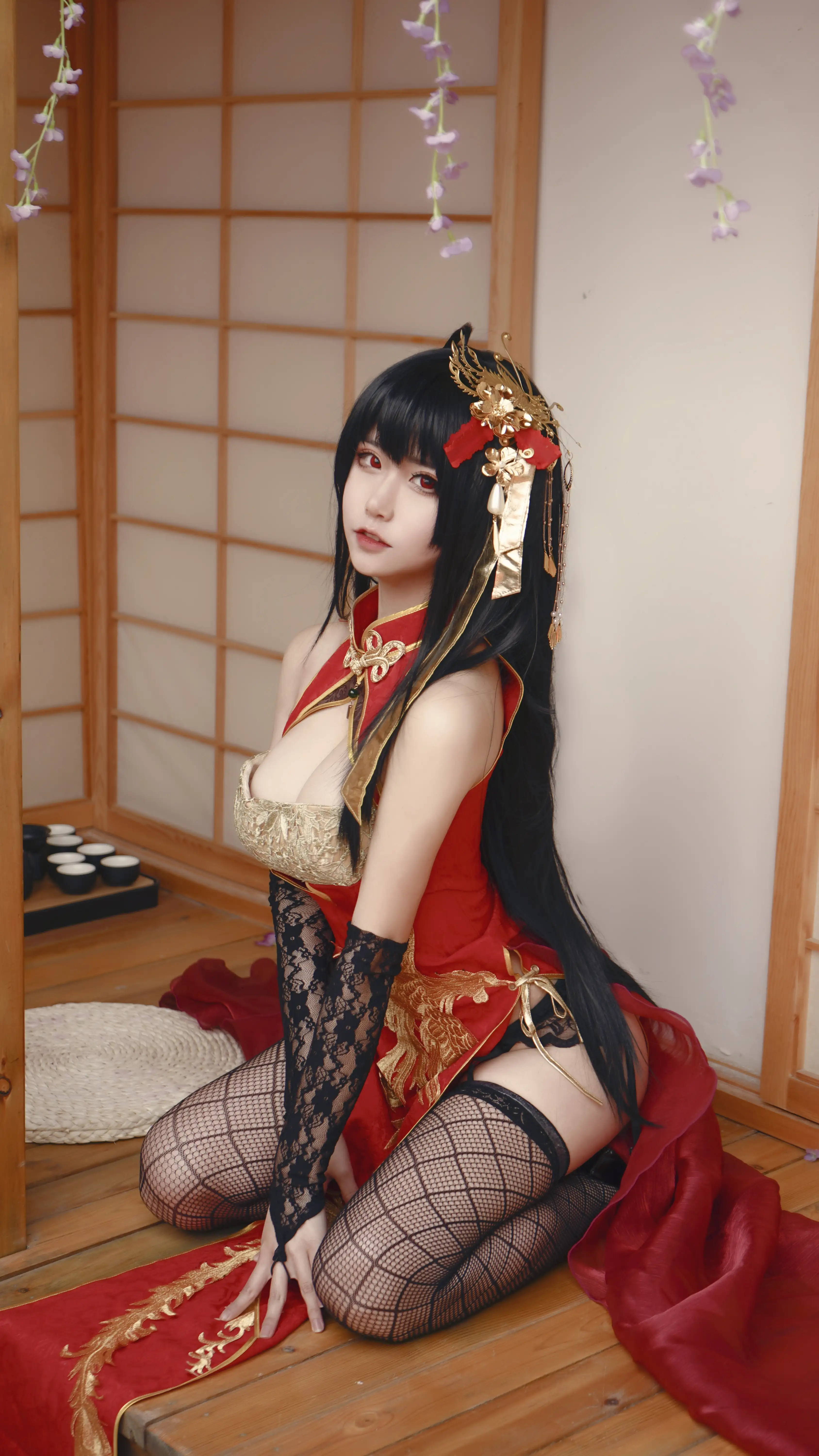 Seya-狮砸 NO.031 碧蓝航线 大凤 旗袍[15P 152.6M] - 第8张