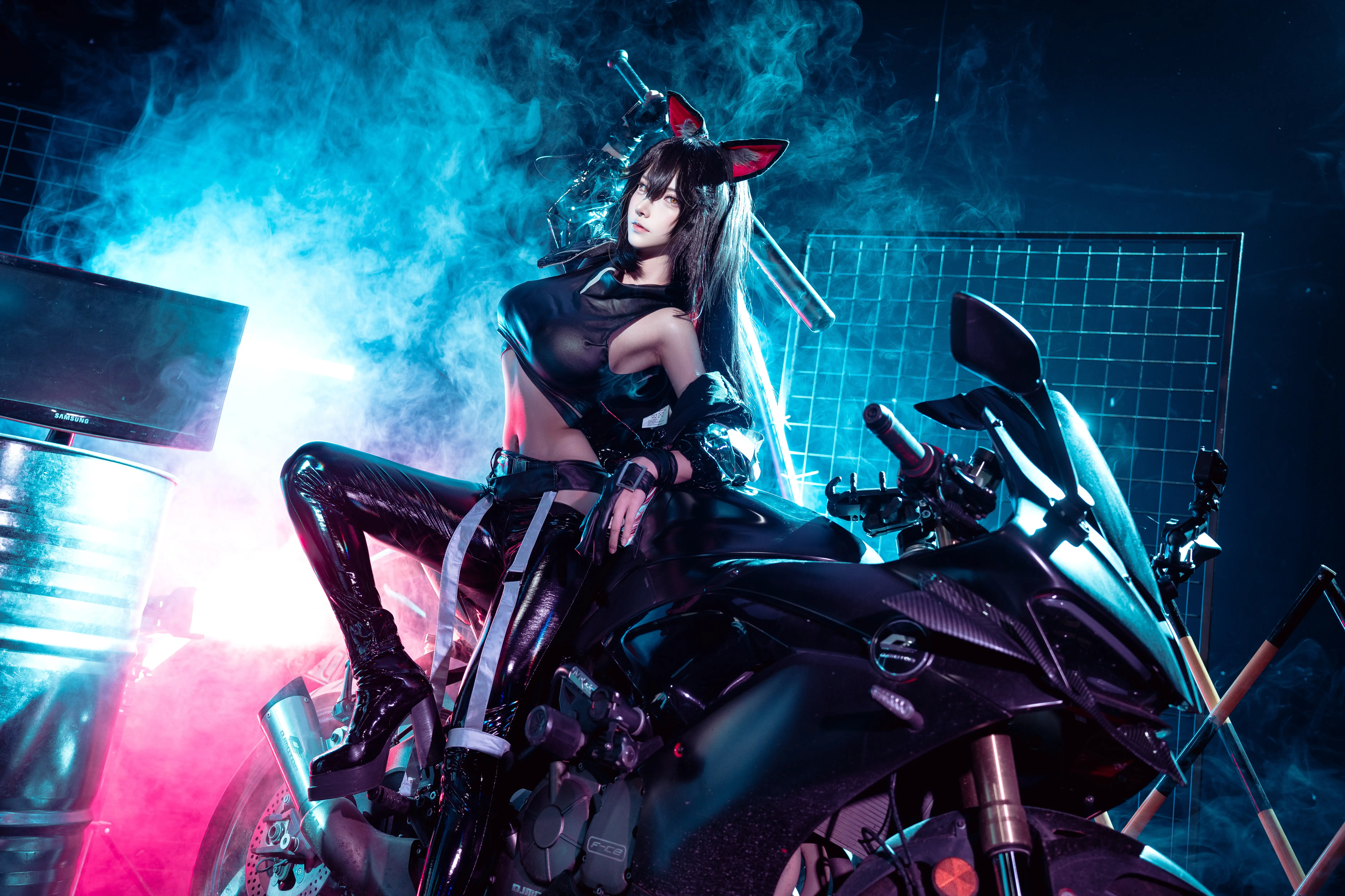 Seya-狮砸 NO.047 明日方舟 德克萨斯音律联觉 [12P 200M] - 第1张