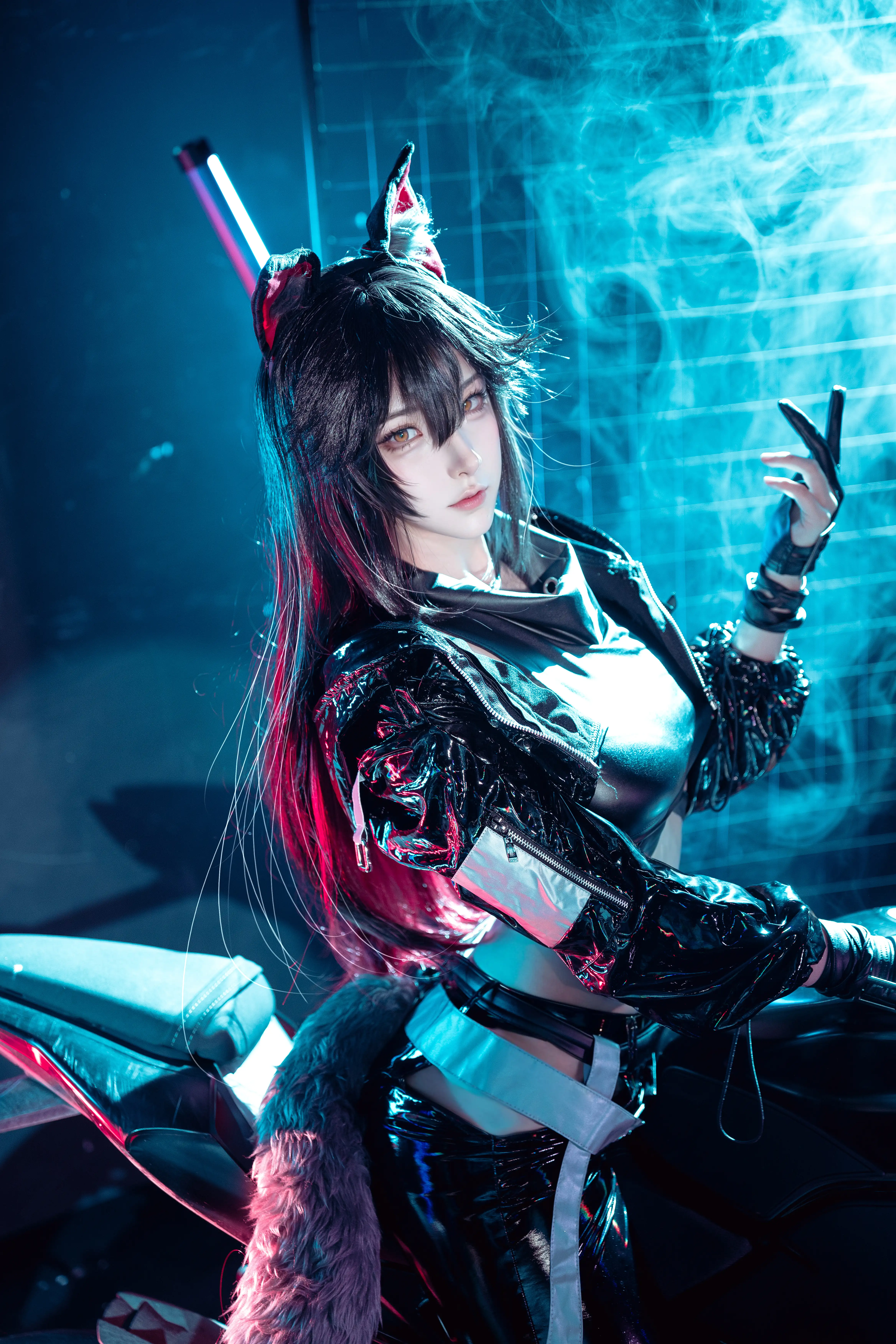Seya-狮砸 NO.047 明日方舟 德克萨斯音律联觉 [12P 200M] - 第3张