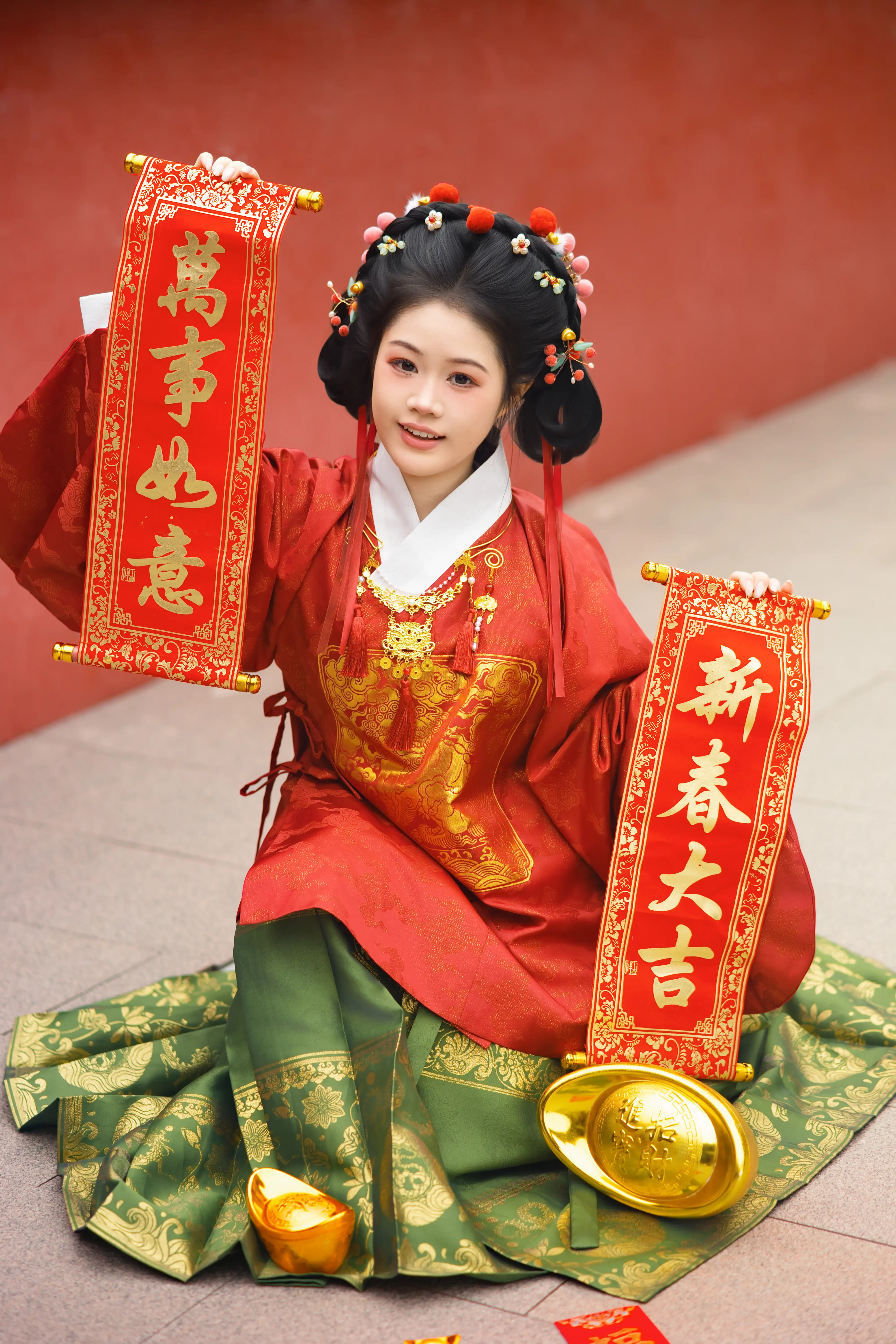 YITUYU艺图语 2026.01.08 明制新年汉服写真 [12P 249.61 MB] - 第3张