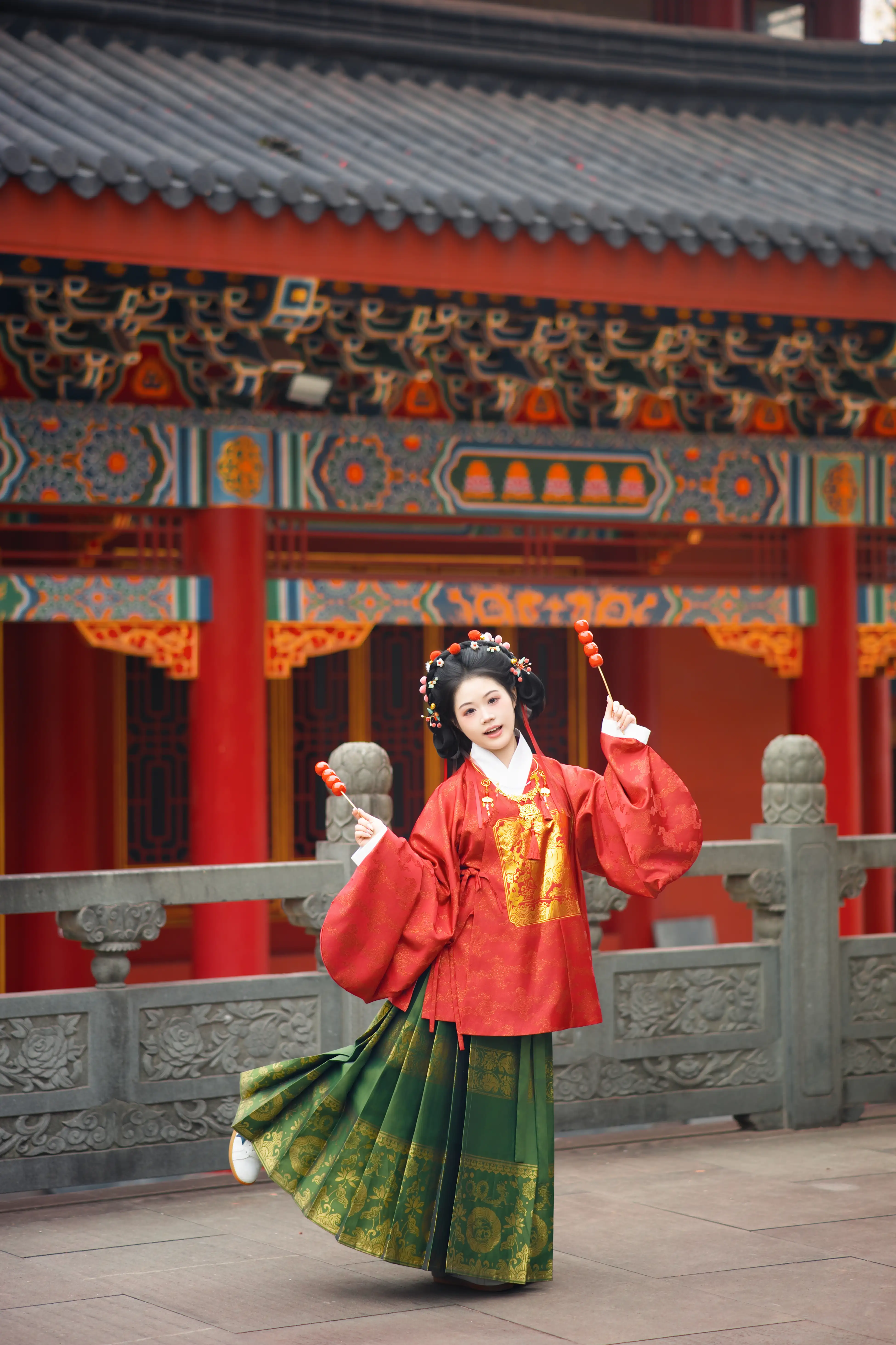 YITUYU艺图语 2026.01.08 明制新年汉服写真 [12P 249.61 MB] - 第7张