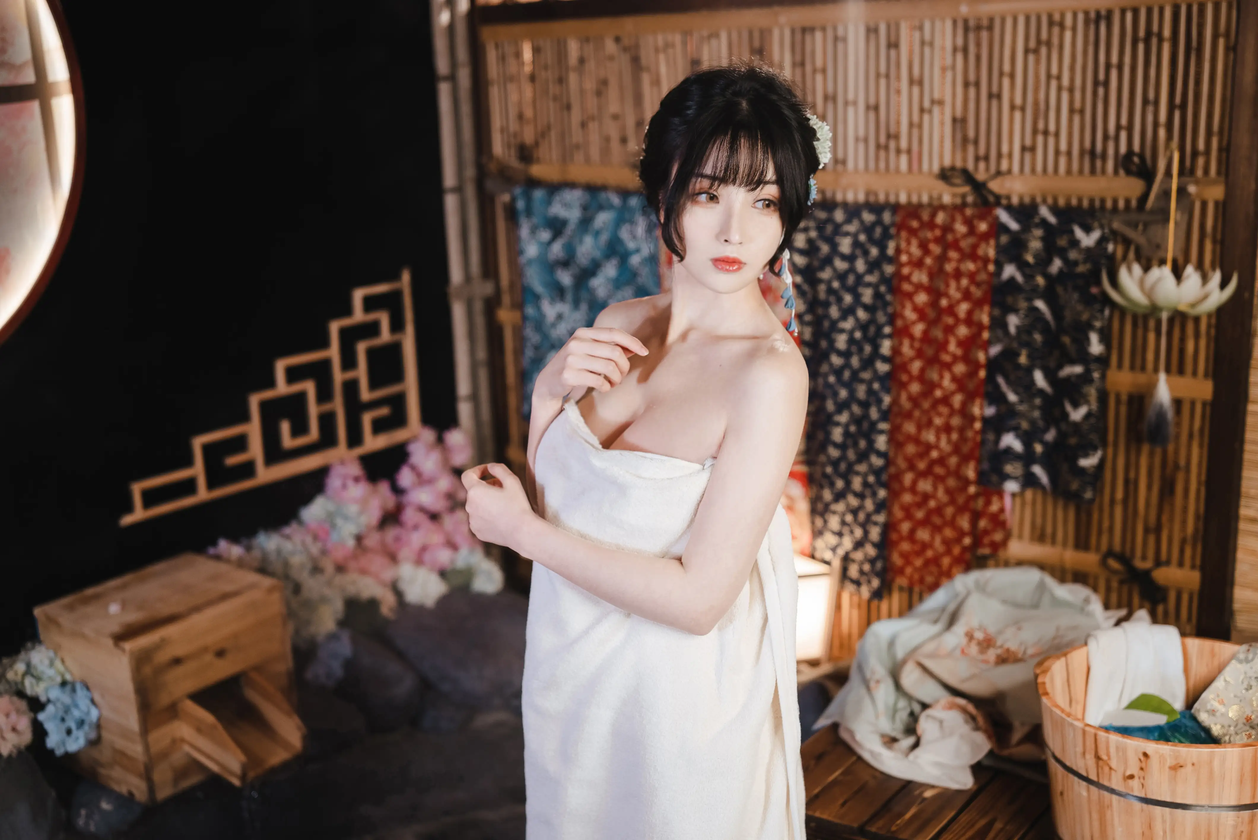 rioko凉凉子 - 《年上の韵》温泉旅行 [31P+6V 511MB] - 第1张