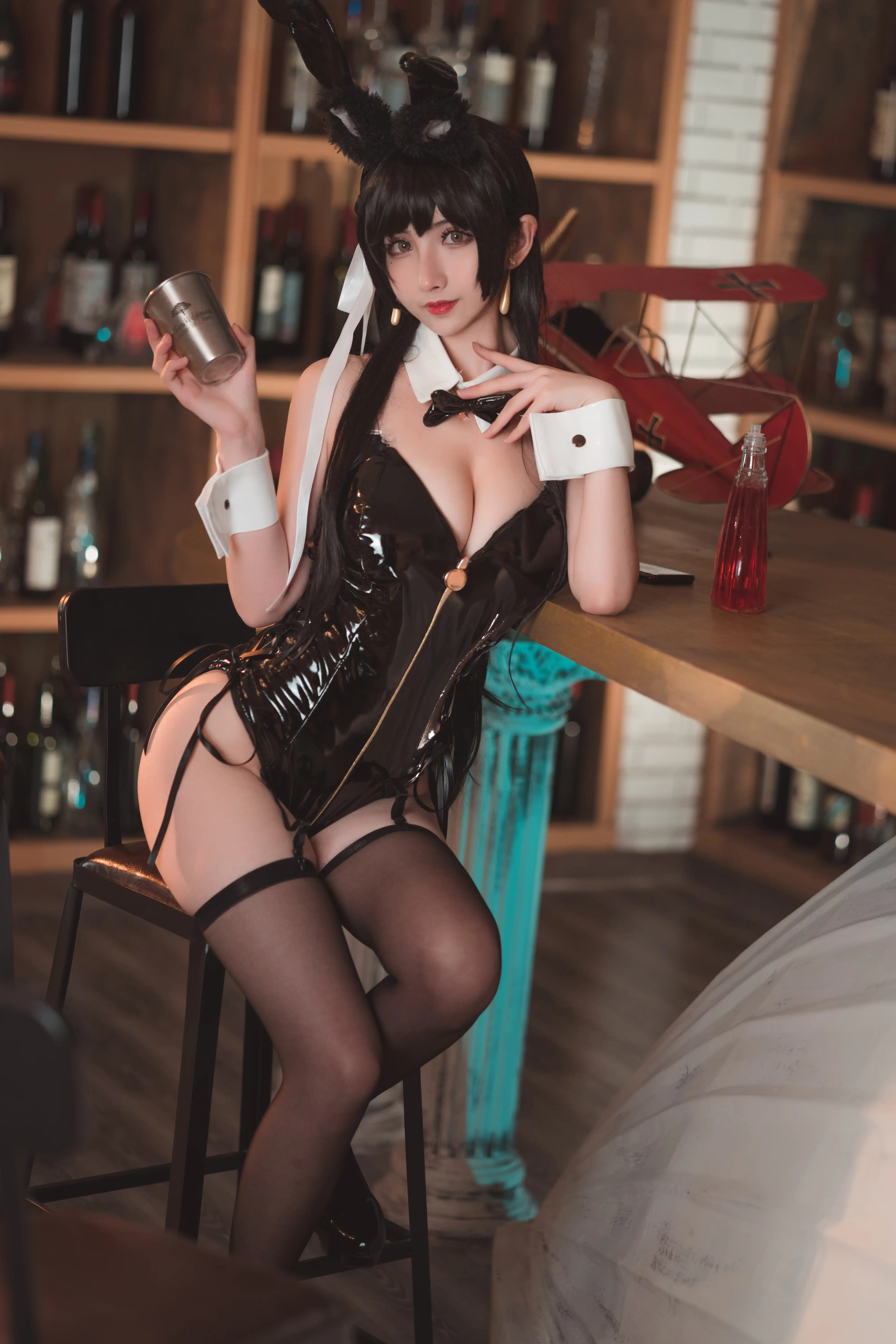 rioko凉凉子 NO.004 爱宕兔女郎 [32P5V-458MB] - 第4张