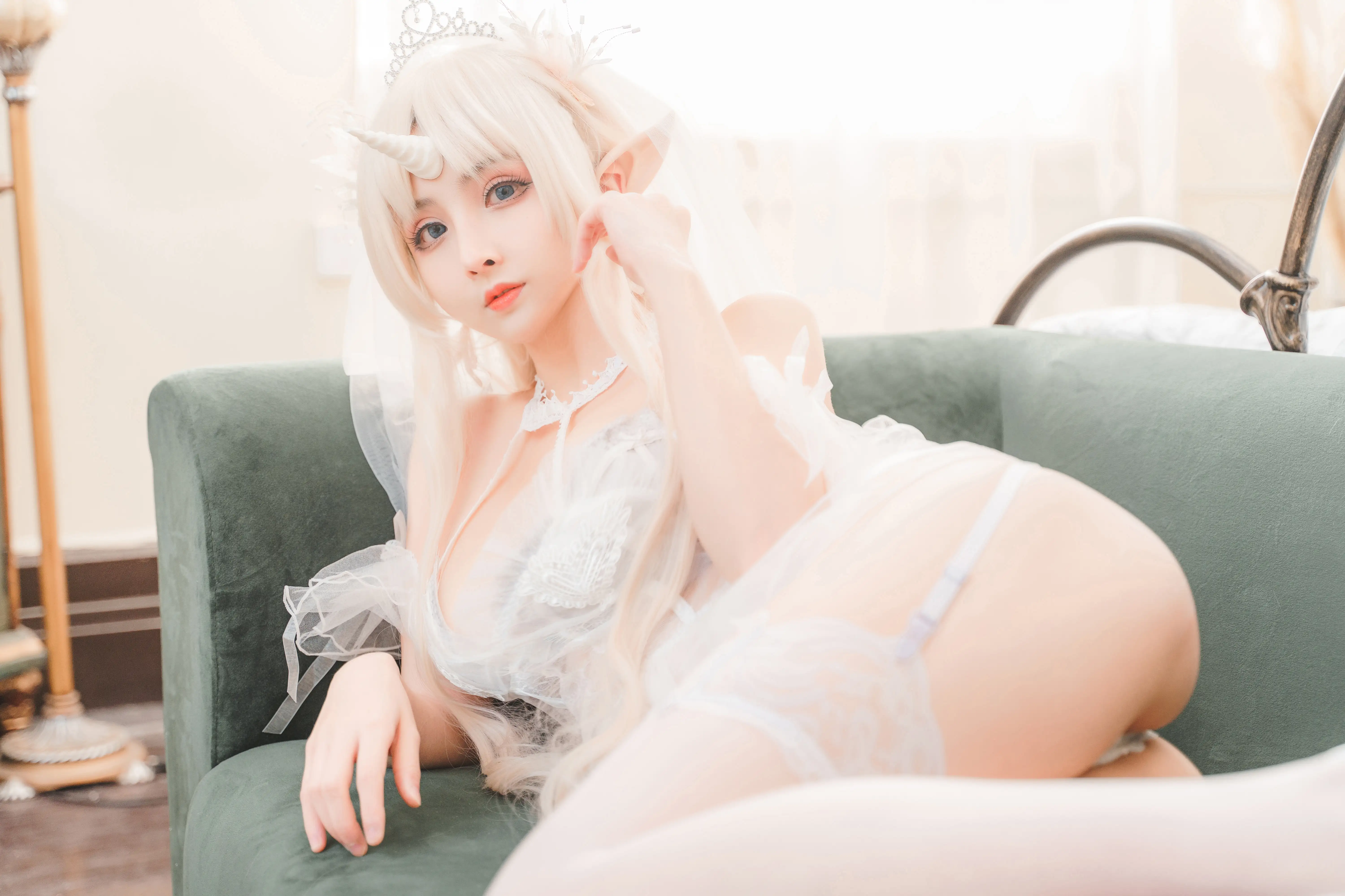 rioko凉凉子 NO.031 独角兽 [24P3V-286MB] - 第6张