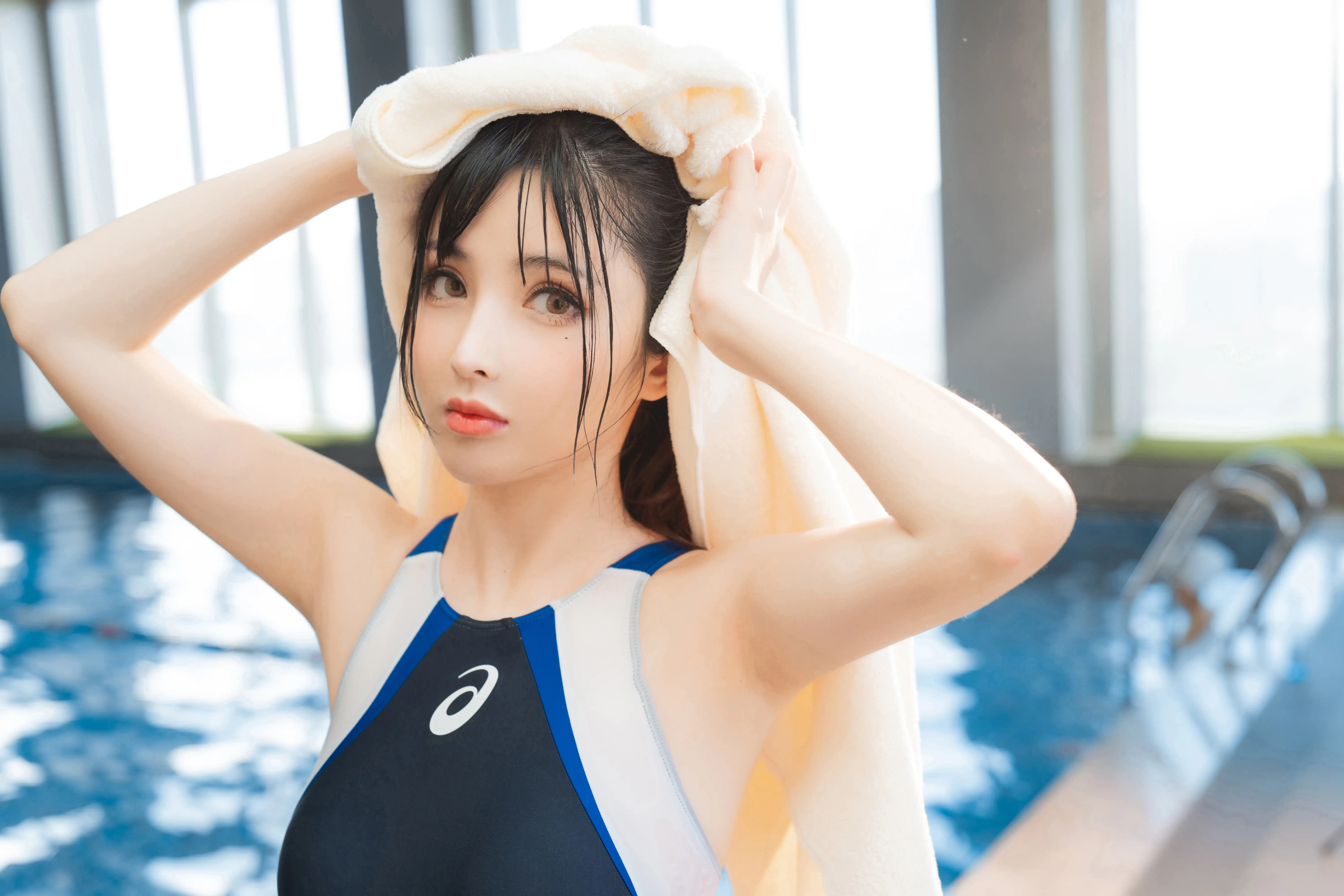 rioko凉凉子 NO.050 游泳部学姐的特训时间 [36P6V-404MB] - 第7张