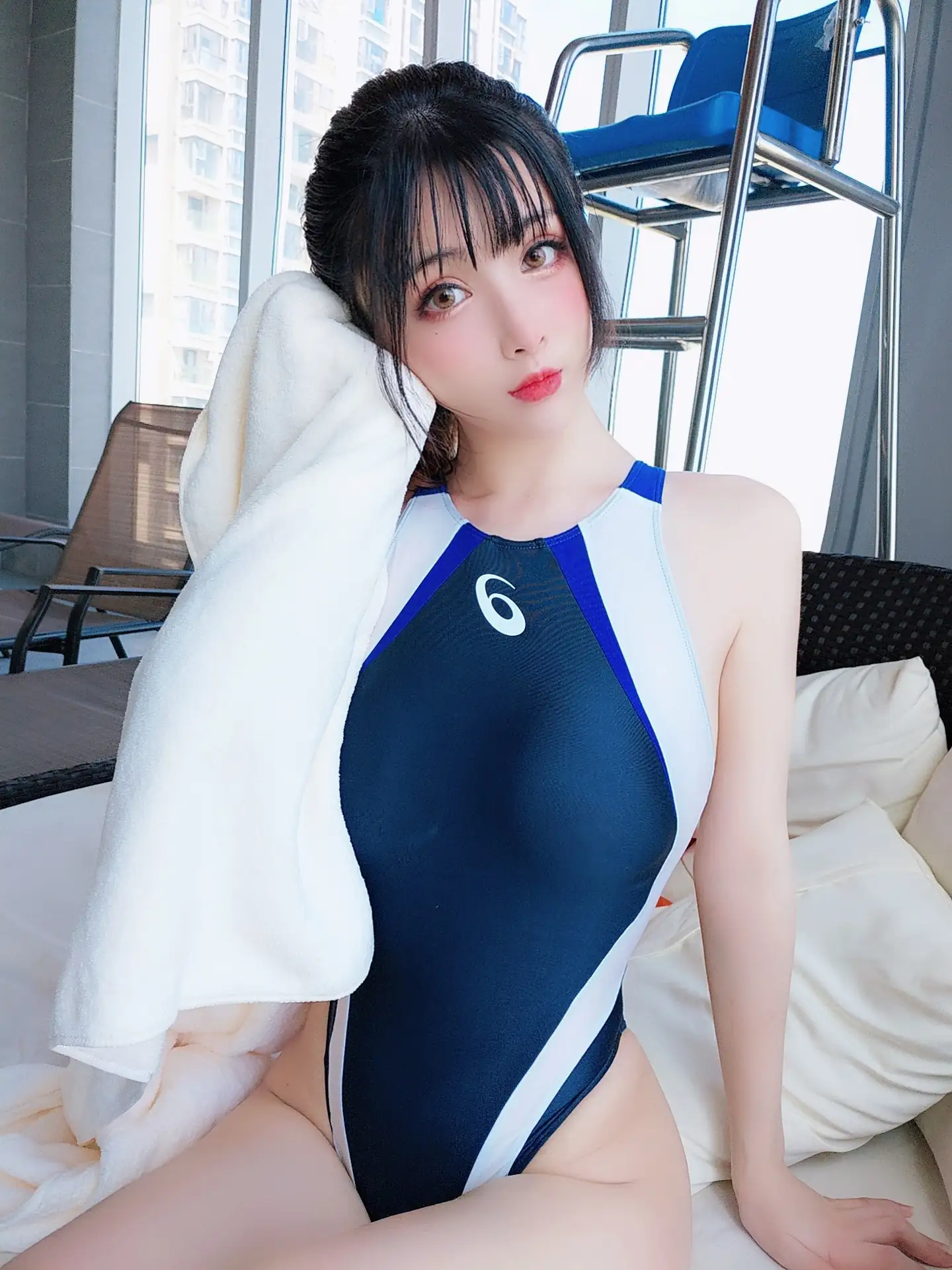 rioko凉凉子 NO.050 游泳部学姐的特训时间 [36P6V-404MB] - 第14张
