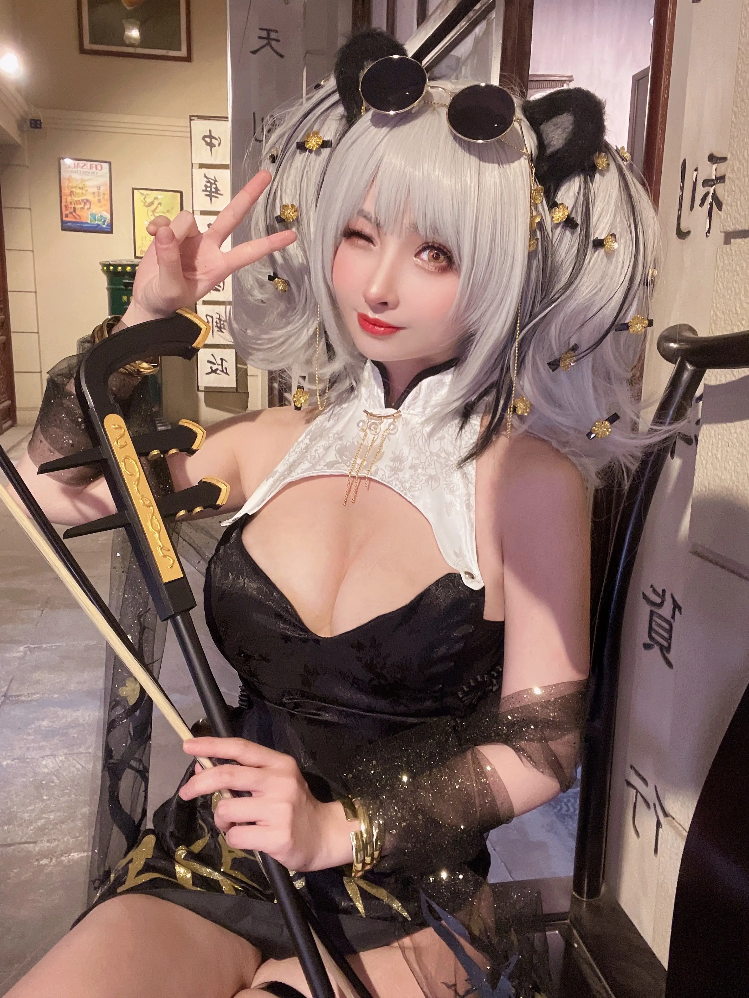 rioko凉凉子 NO.070 食铁兽音乐会 [34P1V-213MB] - 第14张