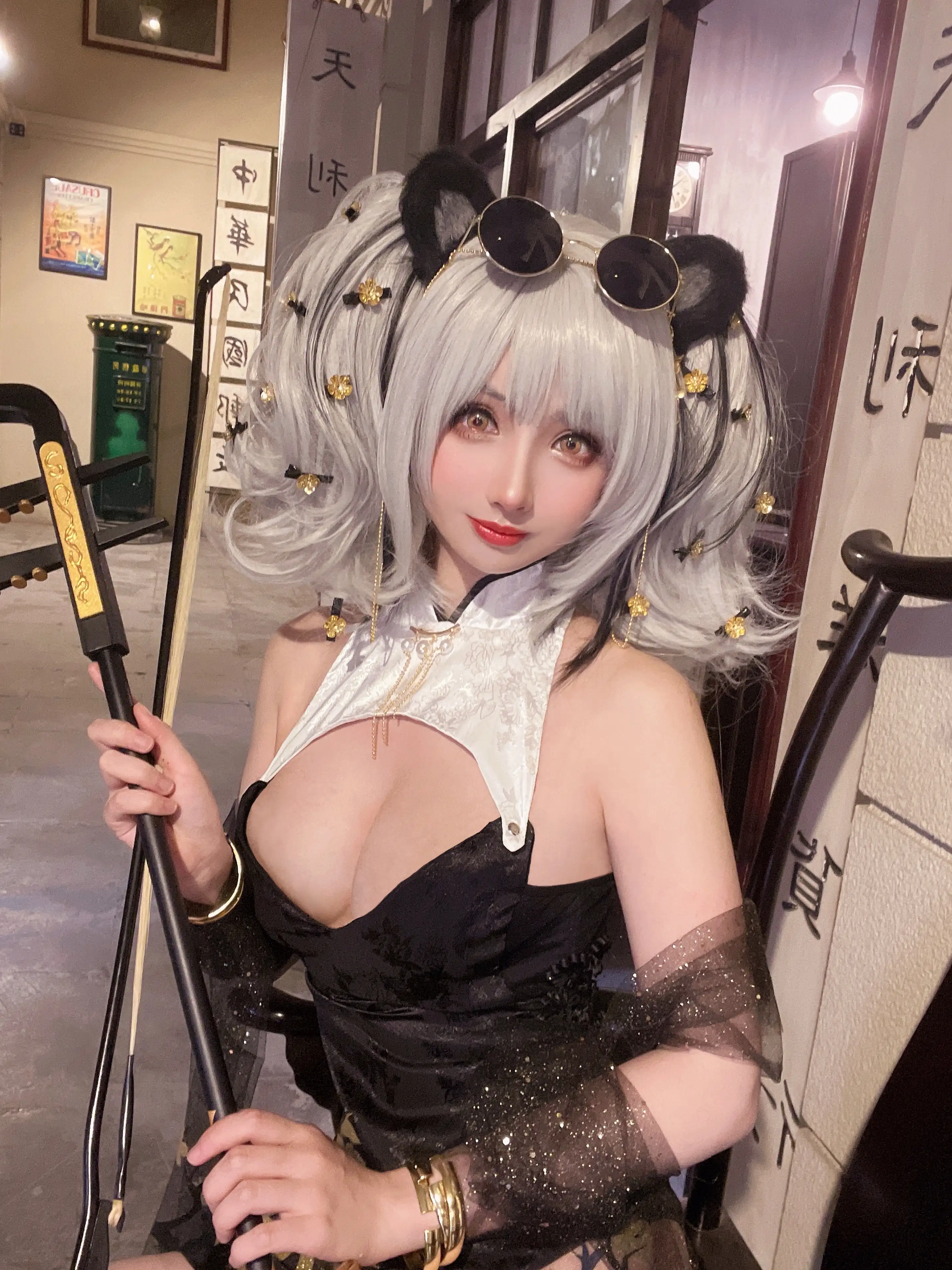 rioko凉凉子 NO.070 食铁兽音乐会 [34P1V-213MB] - 第15张