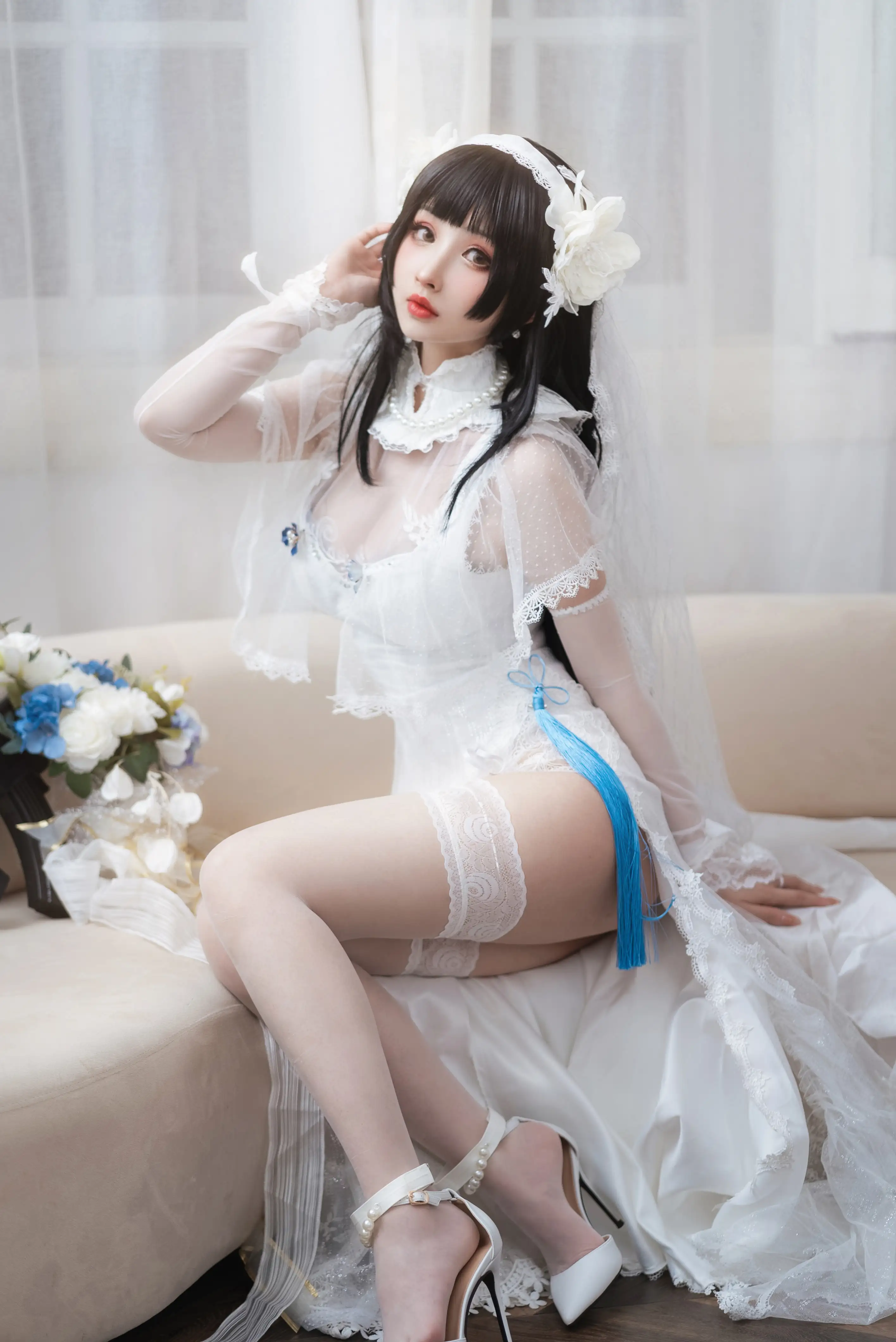 rioko凉凉子 NO.071 95花嫁 [25P1V-340MB] - 第3张