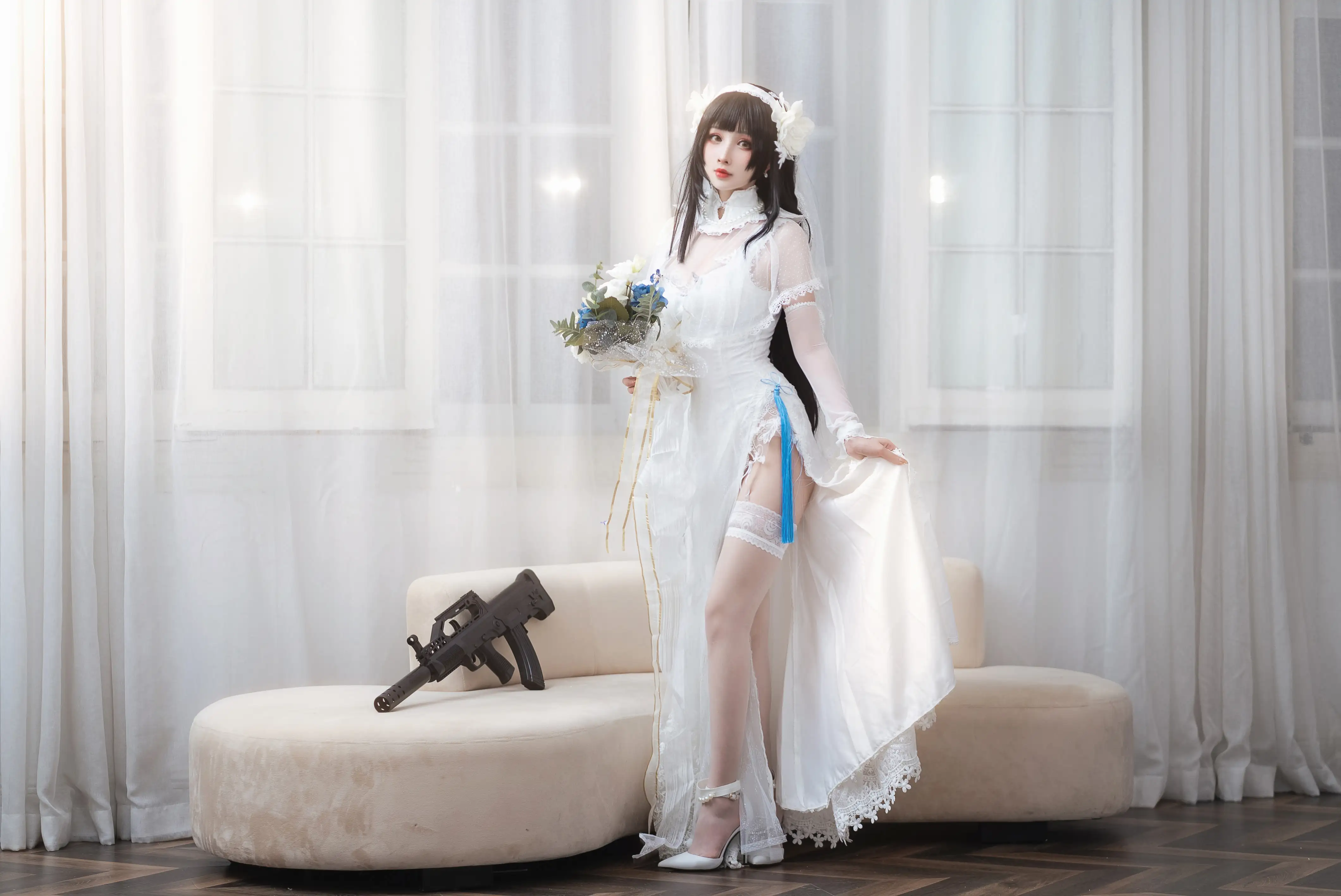 rioko凉凉子 NO.071 95花嫁 [25P1V-340MB] - 第4张