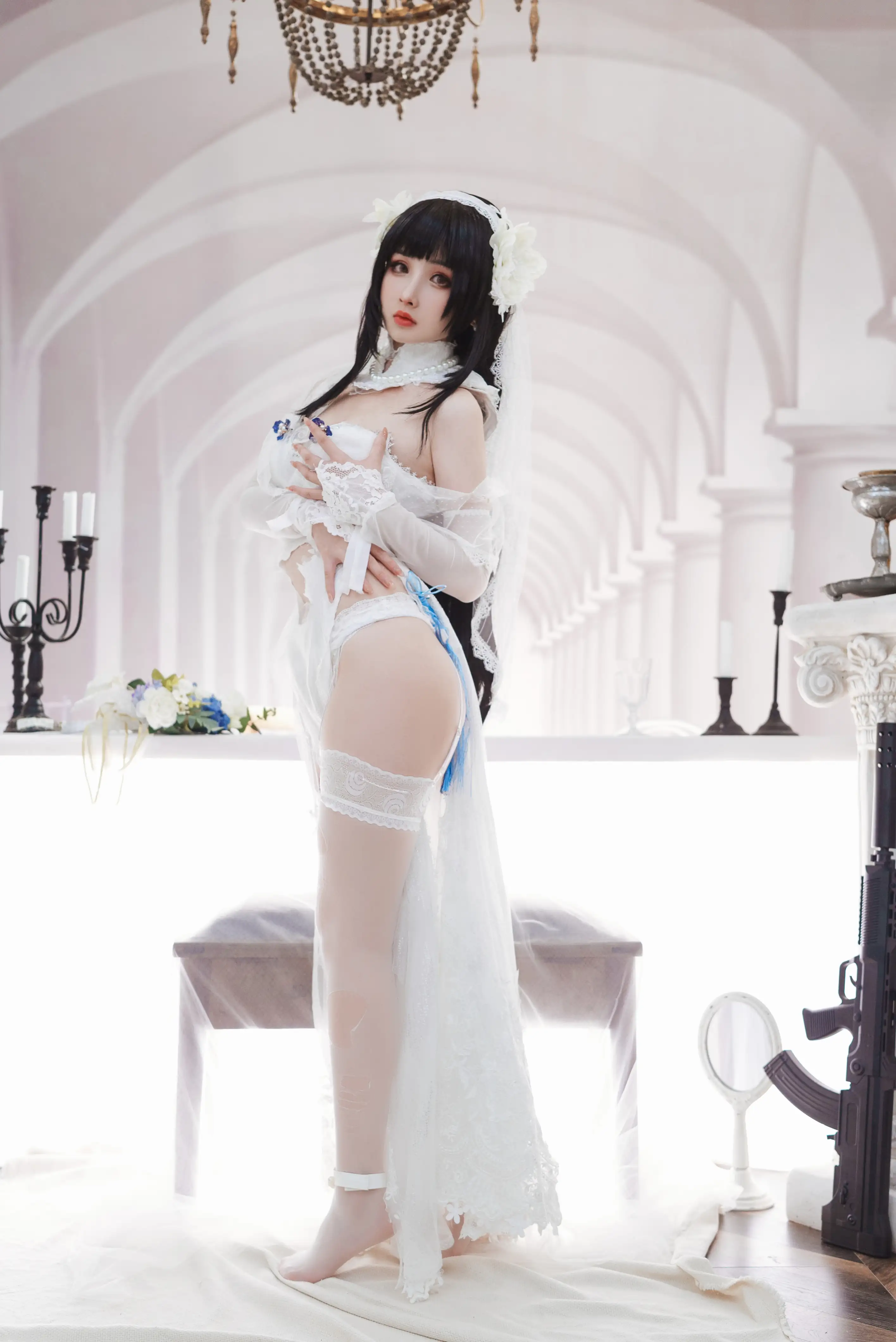 rioko凉凉子 NO.071 95花嫁 [25P1V-340MB] - 第6张