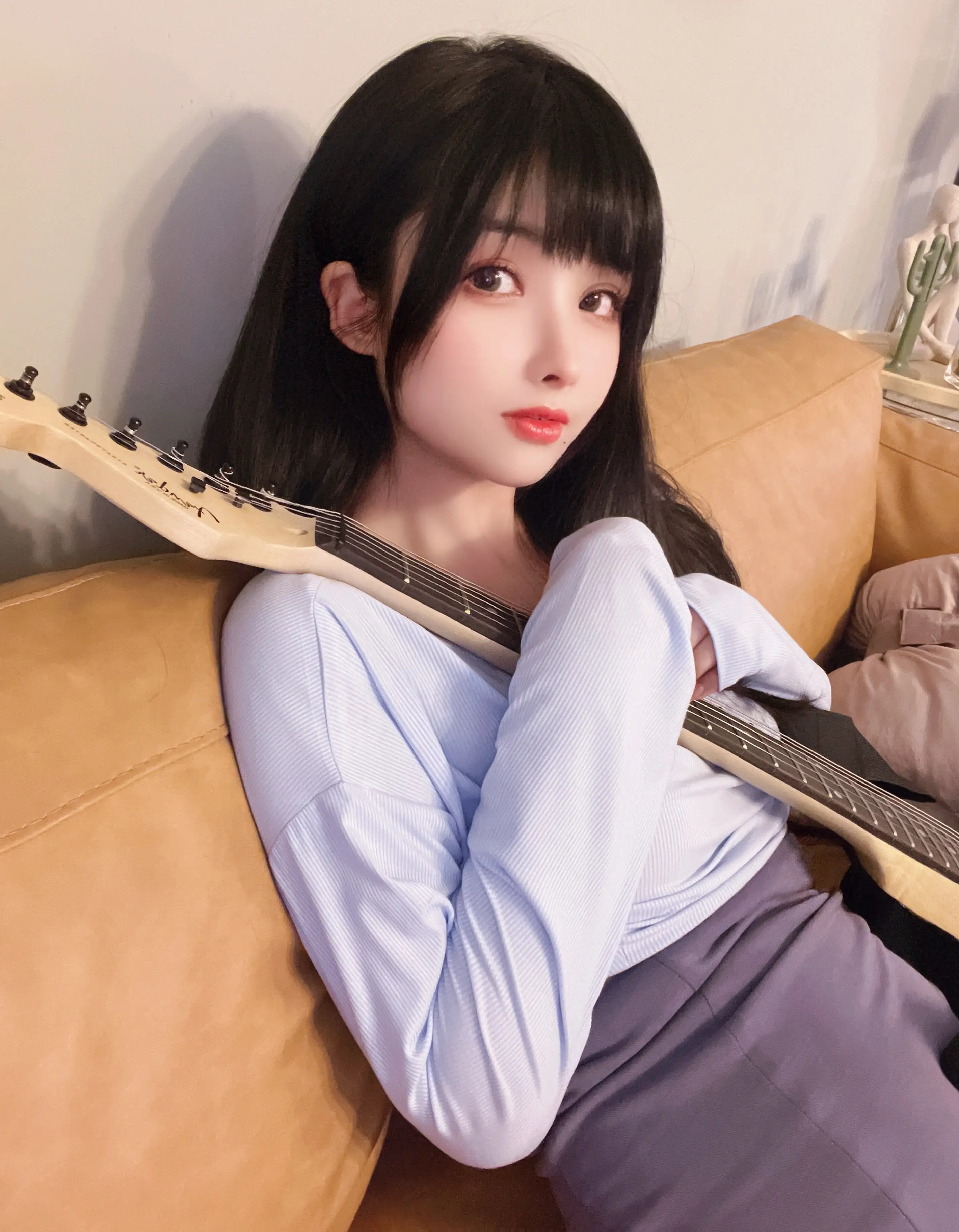 rioko凉凉子 NO.074 吉他妹妹系带裙 [45P1V-1.25GB] - 第12张