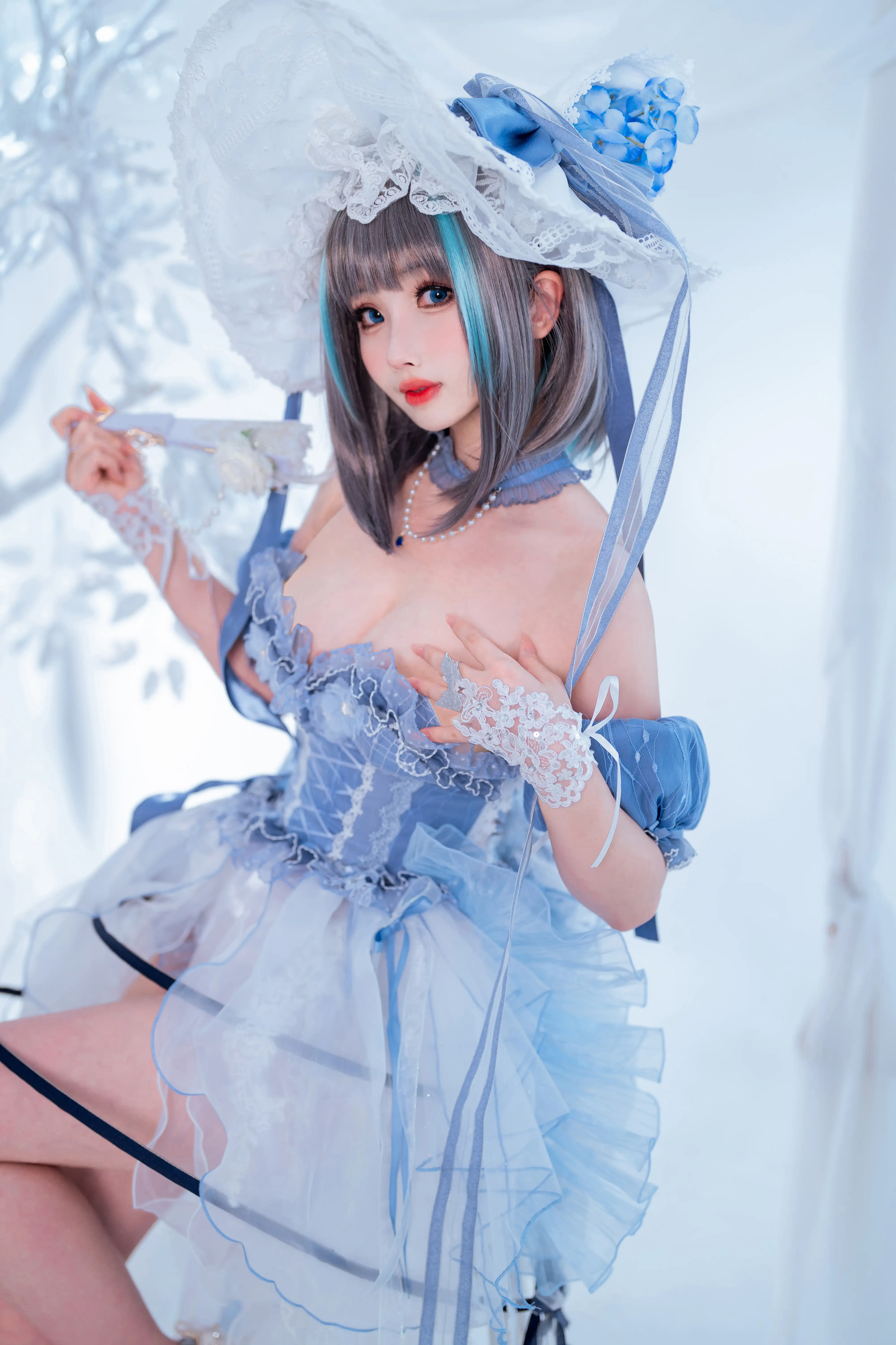 rioko凉凉子 NO.102 废柴 柴郡冰雪公主 [40P 376MB] - 第4张