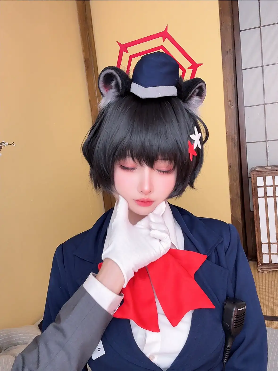 rioko凉凉子 NO.133 蔚蓝档案椿导游 [62P12V 1GB] - 第5张