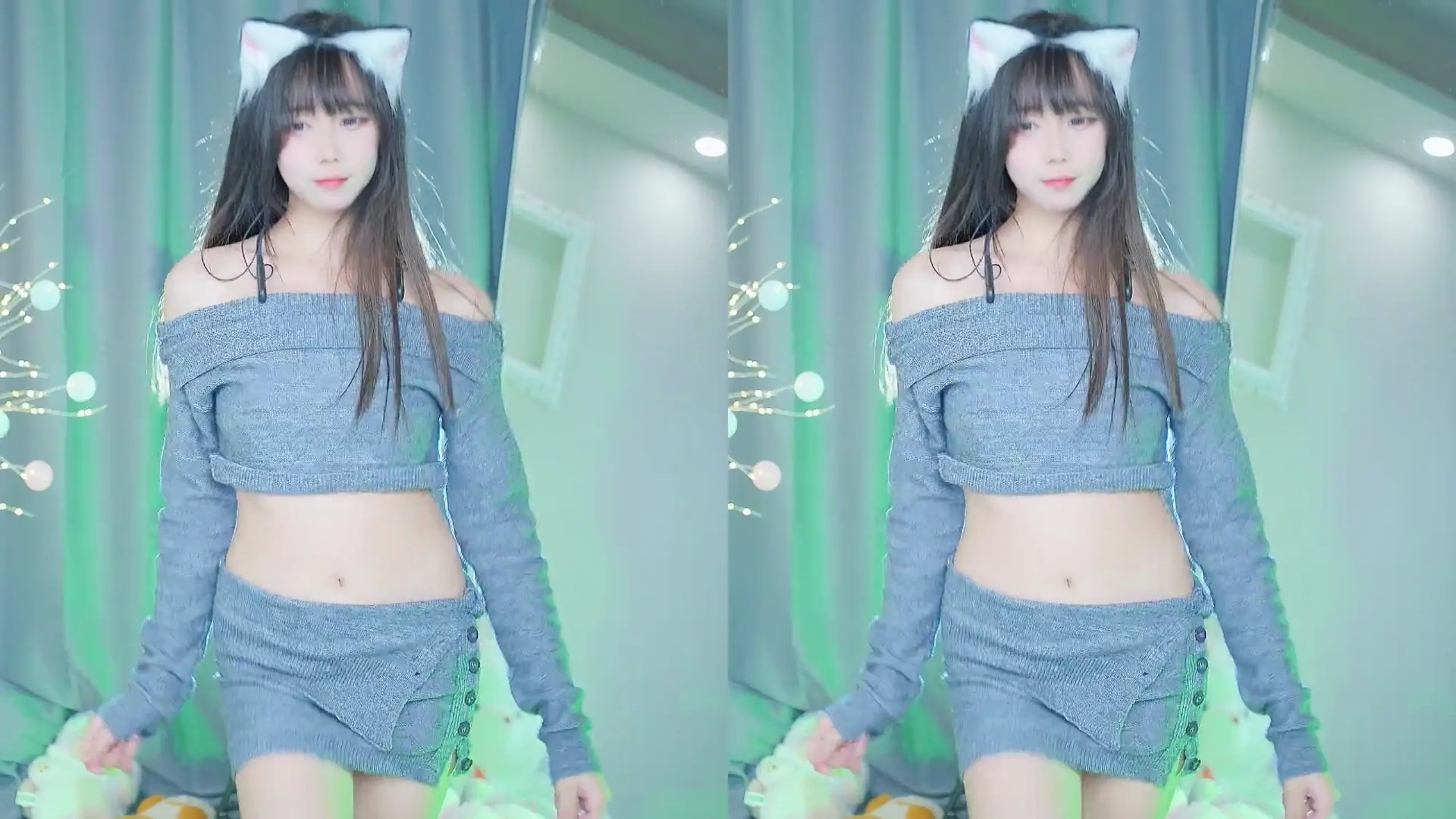 咬一口兔娘(黏黏团子兔) – NO.023 猫步轻俏[1V-888.2M]
