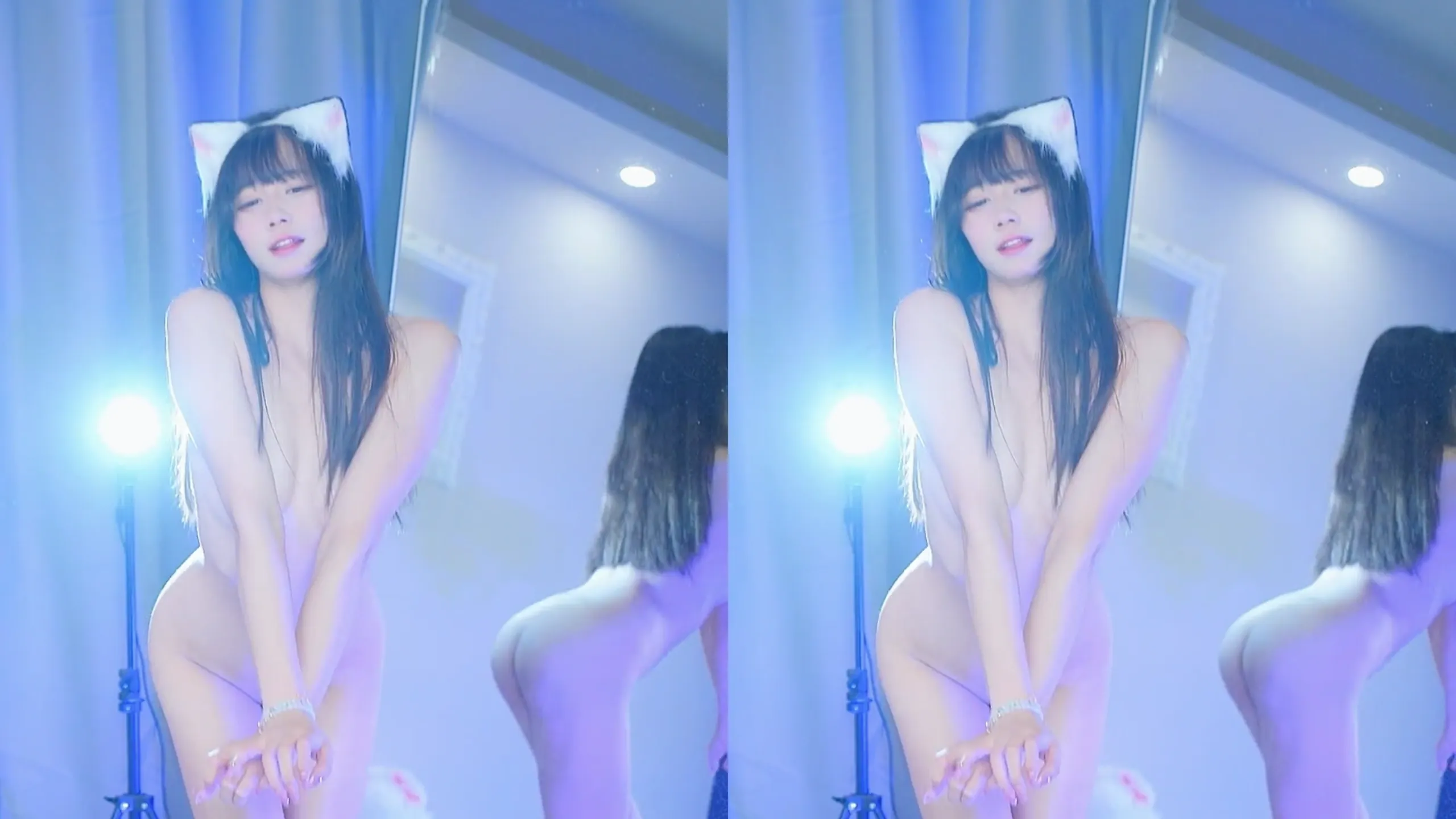 咬一口兔娘(黏黏团子兔) – NO.023 猫步轻俏[1V-888.2M] - 第3张