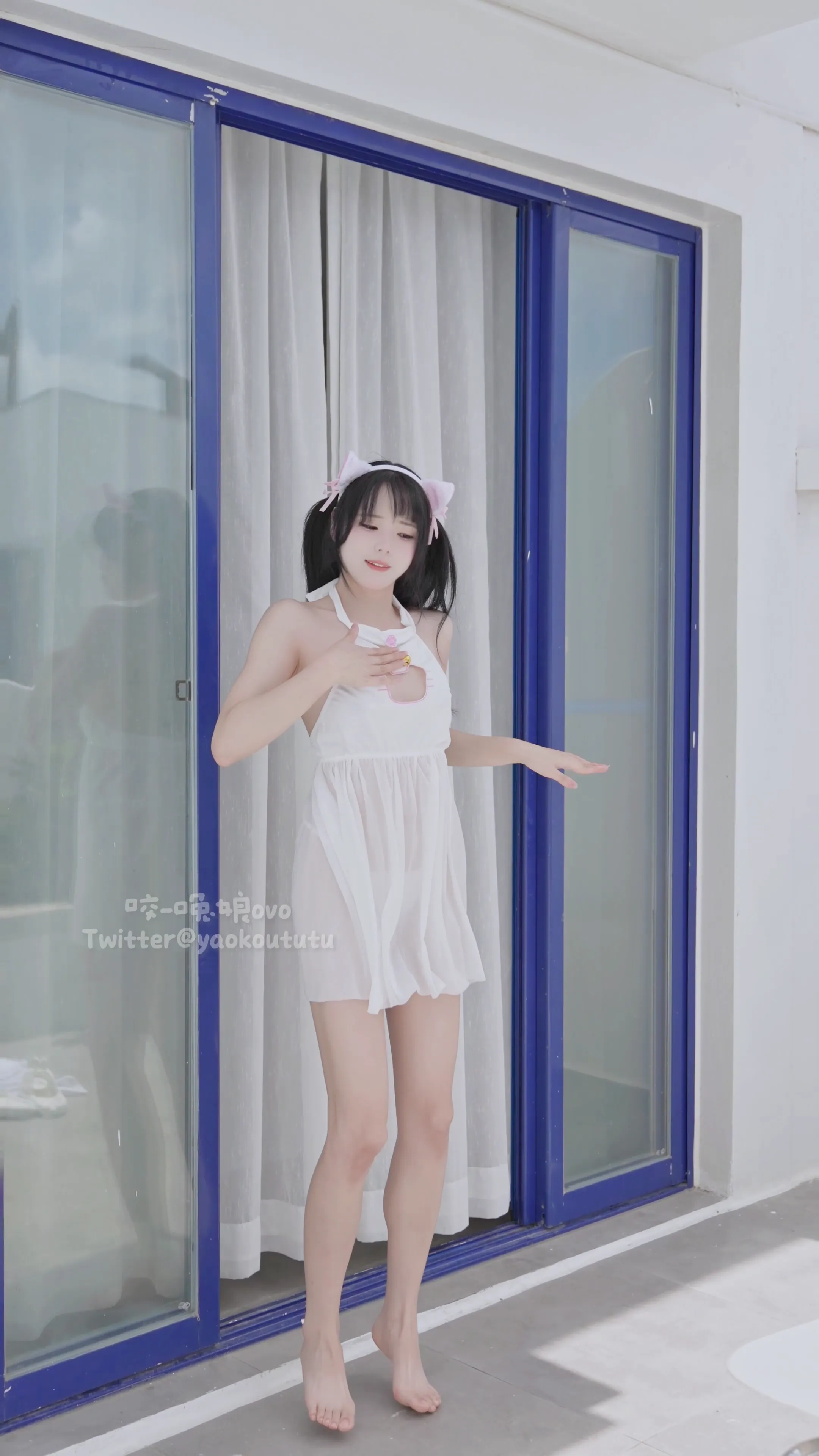 咬一口兔娘(黏黏团子兔) – NO.051 盒岛600目标奖励『bunny style』[1V-441MB] - 第4张