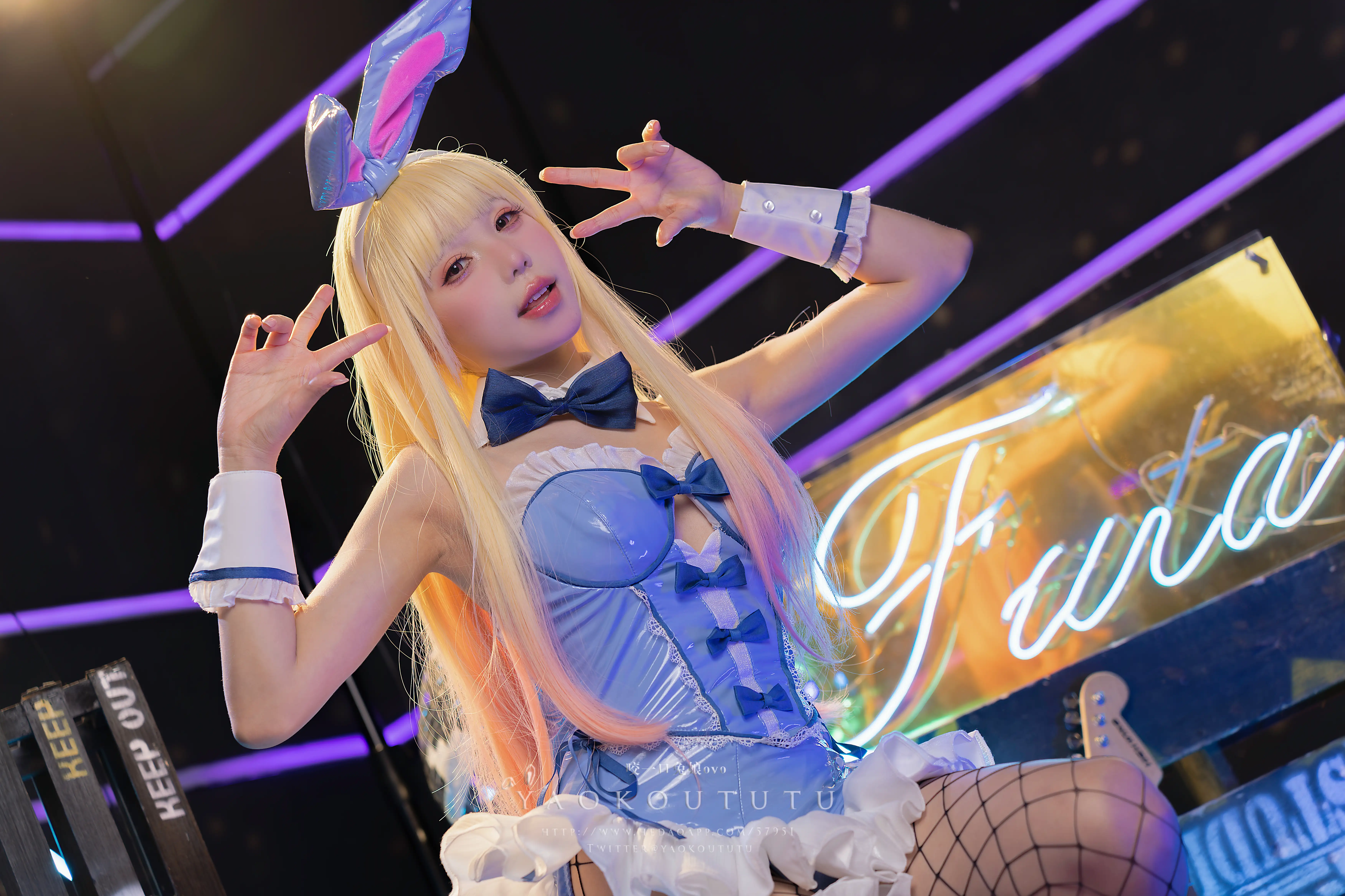 咬一口兔娘(黏黏团子兔) – NO.089 喜多川兔女郎&Be My Poi[70P-1V-1.41G] - 第2张
