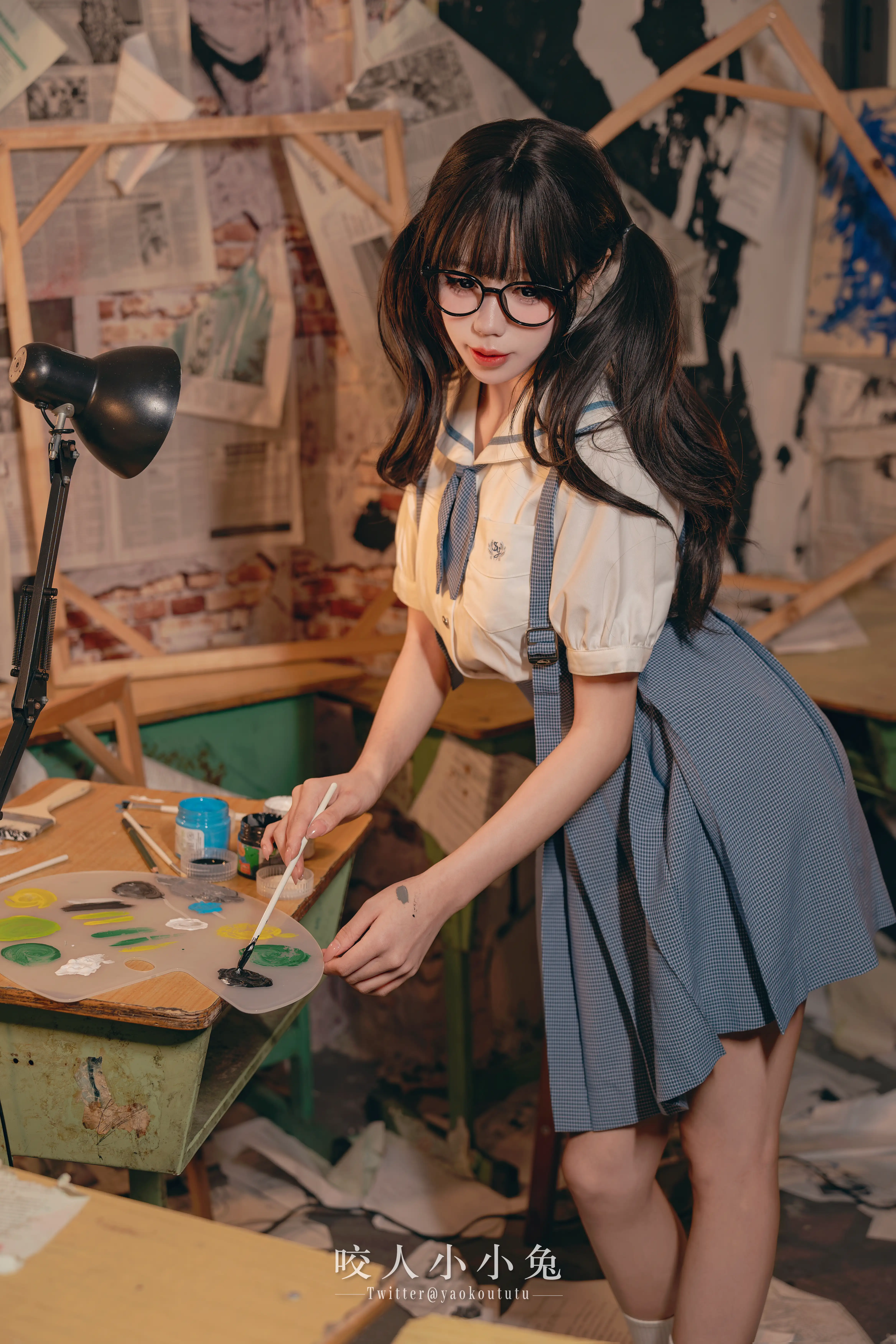 咬一口兔娘(黏黏团子兔) – NO.109 未成名画作&B+WITH+U [71P1V-1.62G] - 第7张