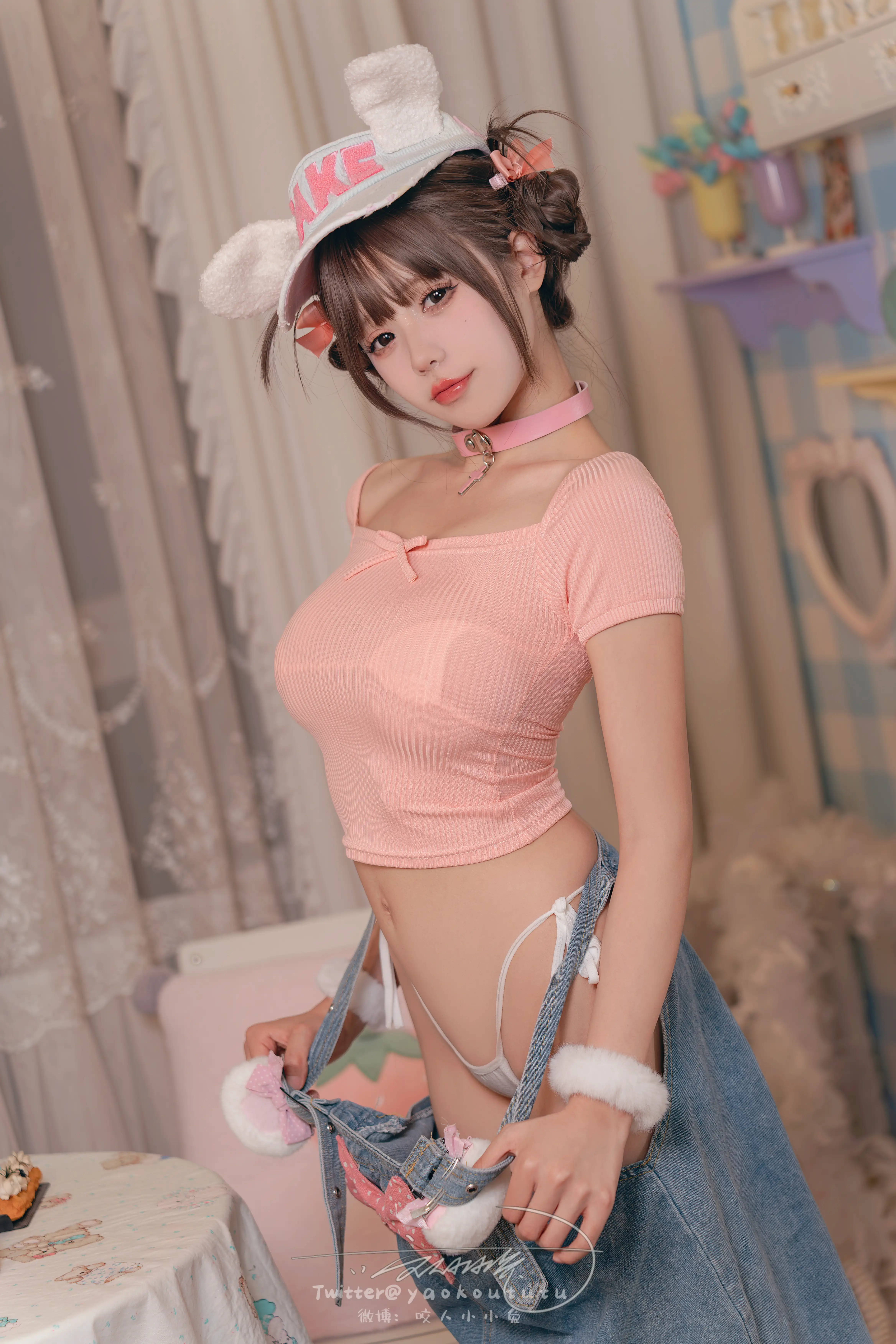 咬一口兔娘(黏黏团子兔) – NO.129 2月作品『甜心小狗』恋爱告急[71P-1V-708.9M] - 第3张
