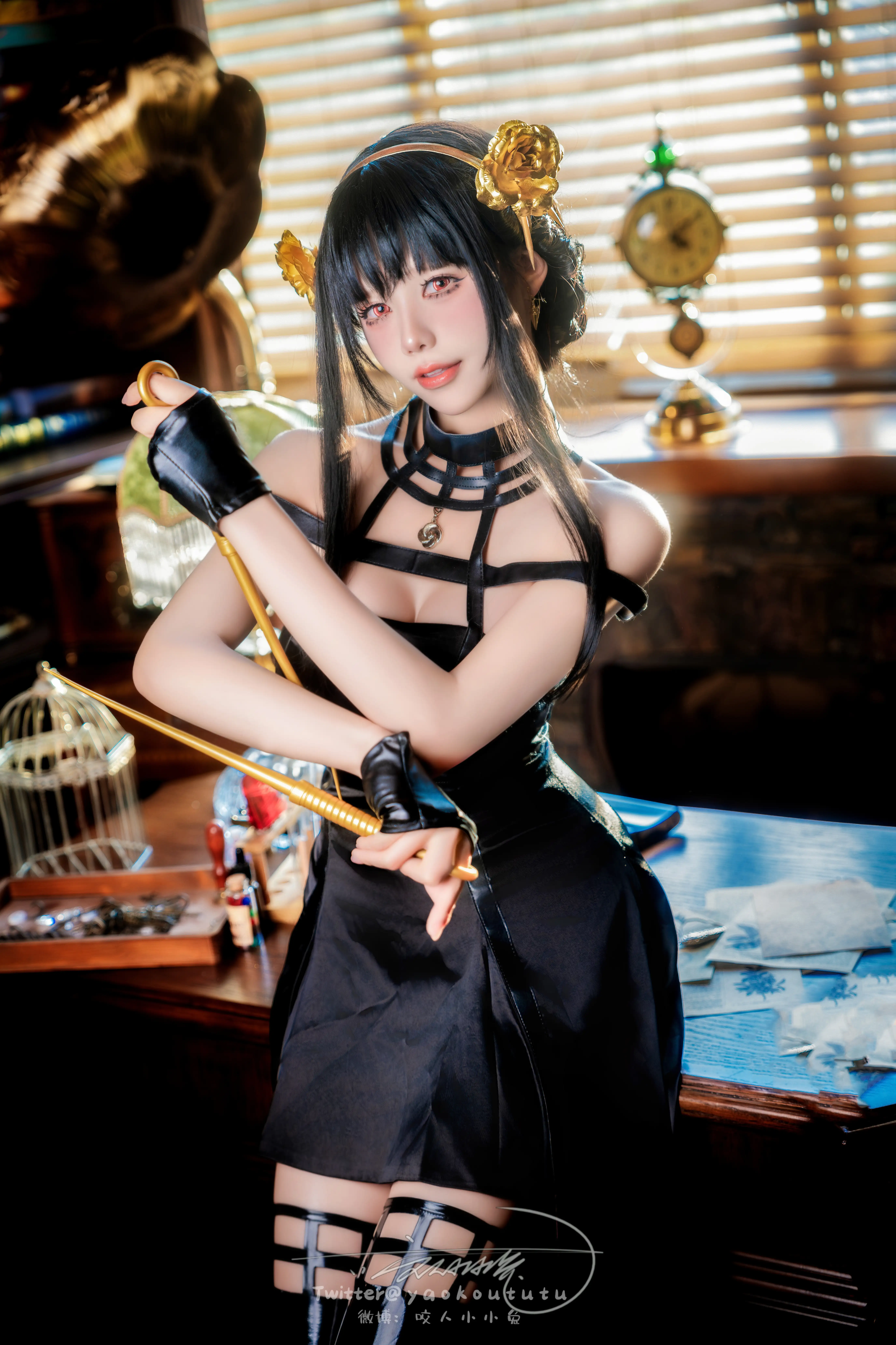 咬一口兔娘(黏黏团子兔) – NO.132 24年3月作品 约尔太太[80P-1V-1.19G] - 第6张