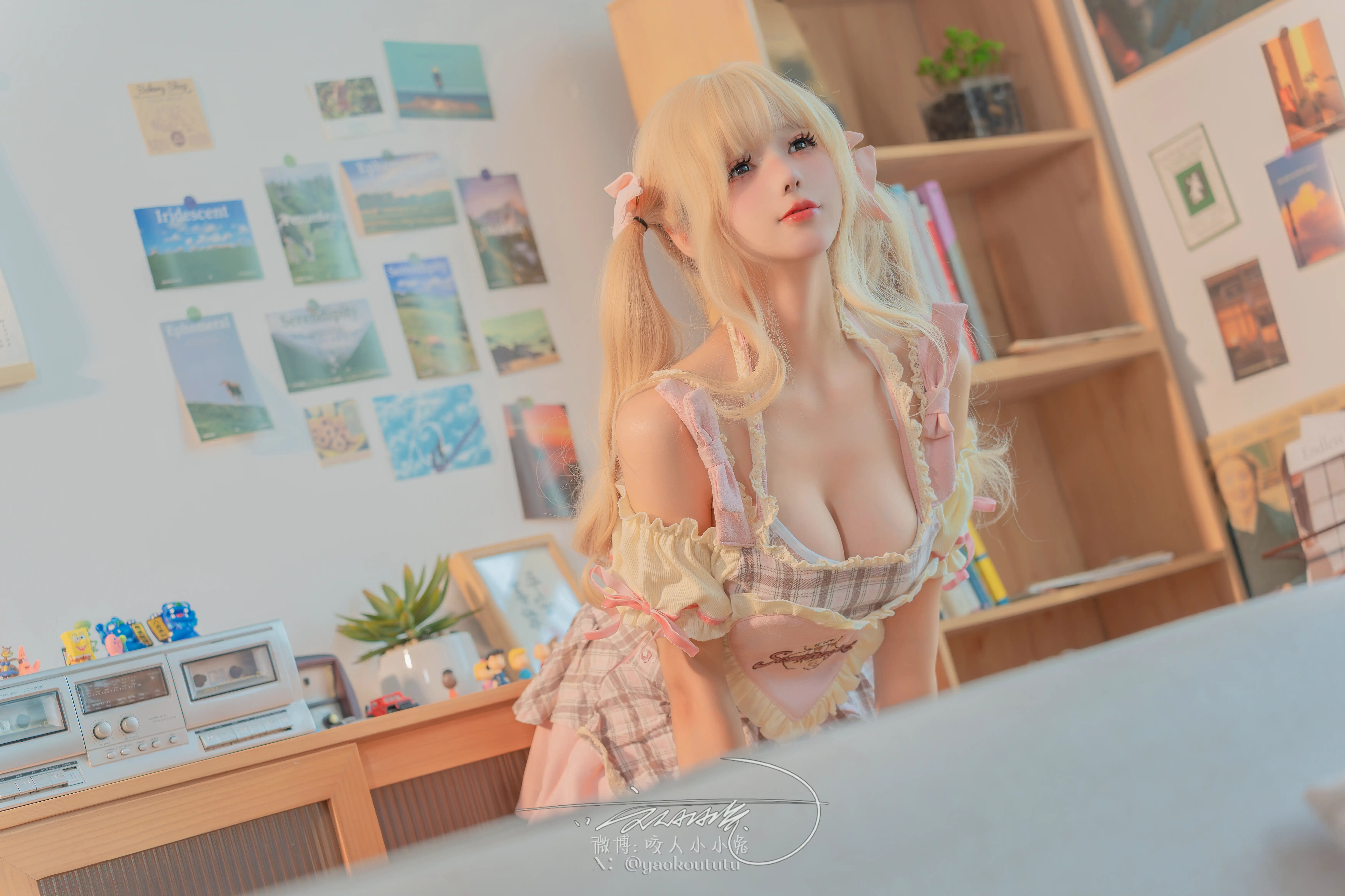 咬一口兔娘(黏黏团子兔) – NO.135  3月作品 居家甜妹  超级敏感[77P-1V-797.2M] - 第4张