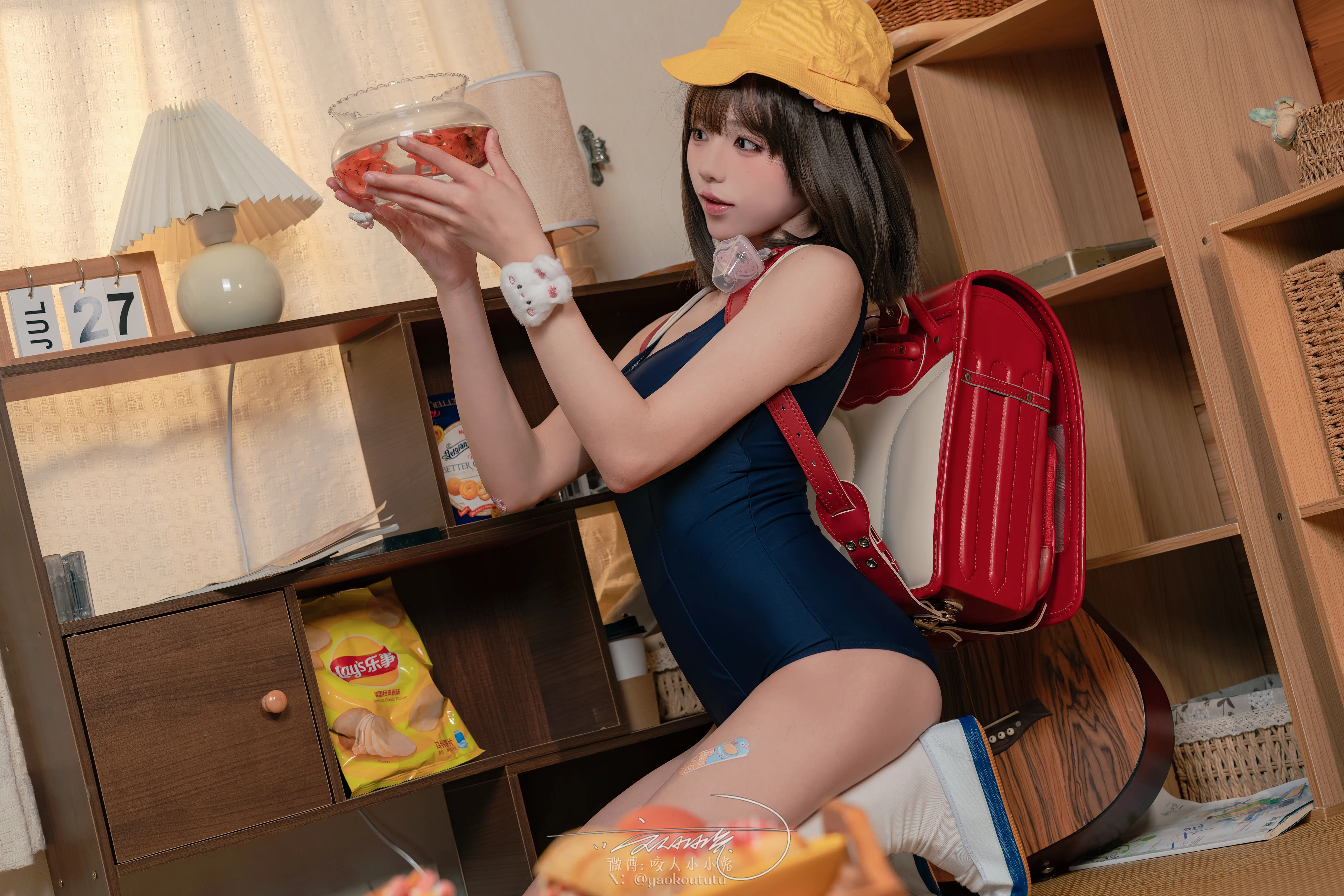 咬一口兔娘(黏黏团子兔) – NO.155 6月作品『奶嘴死库水』[73P1V-1.57GB] - 第4张